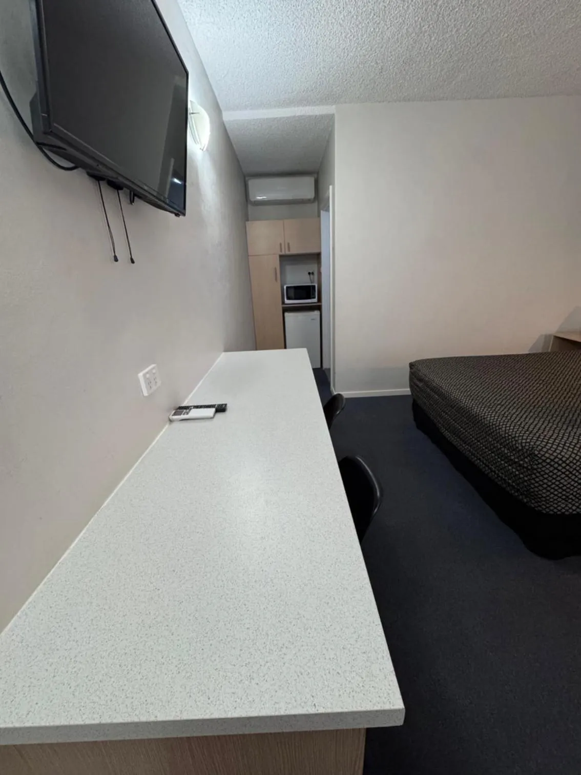 Bed in The Sands Motel Adelaide