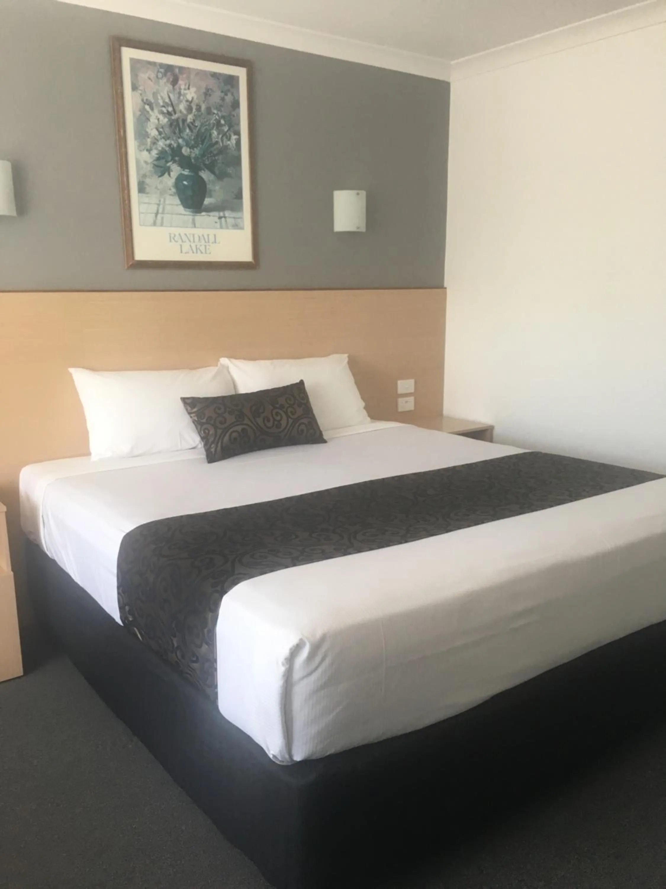 Bed in The Sands Motel Adelaide