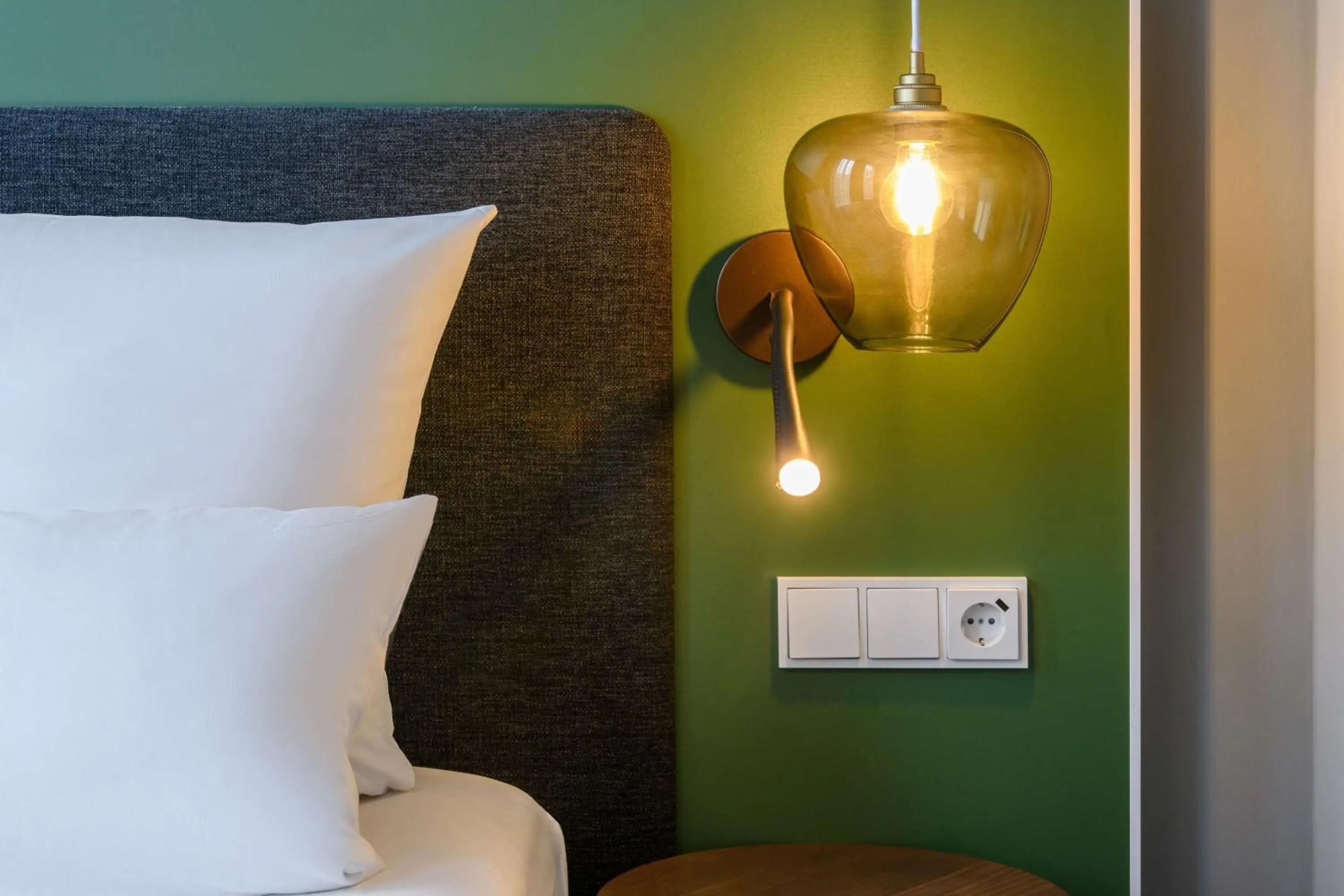 Bedroom, Bed in Flightgate Munich Airport Hotel, a member of Radisson Individuals