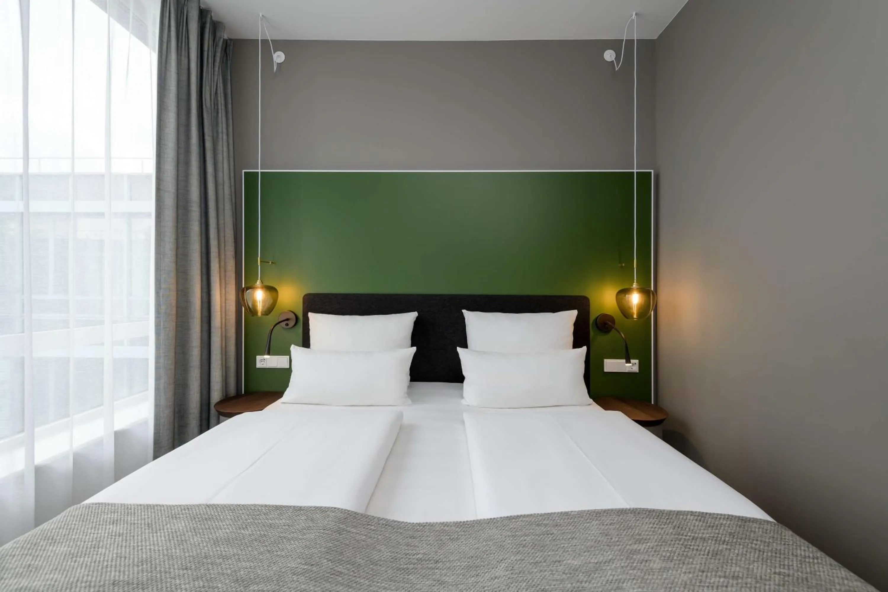Bedroom, Bed in Flightgate Munich Airport Hotel, a member of Radisson Individuals