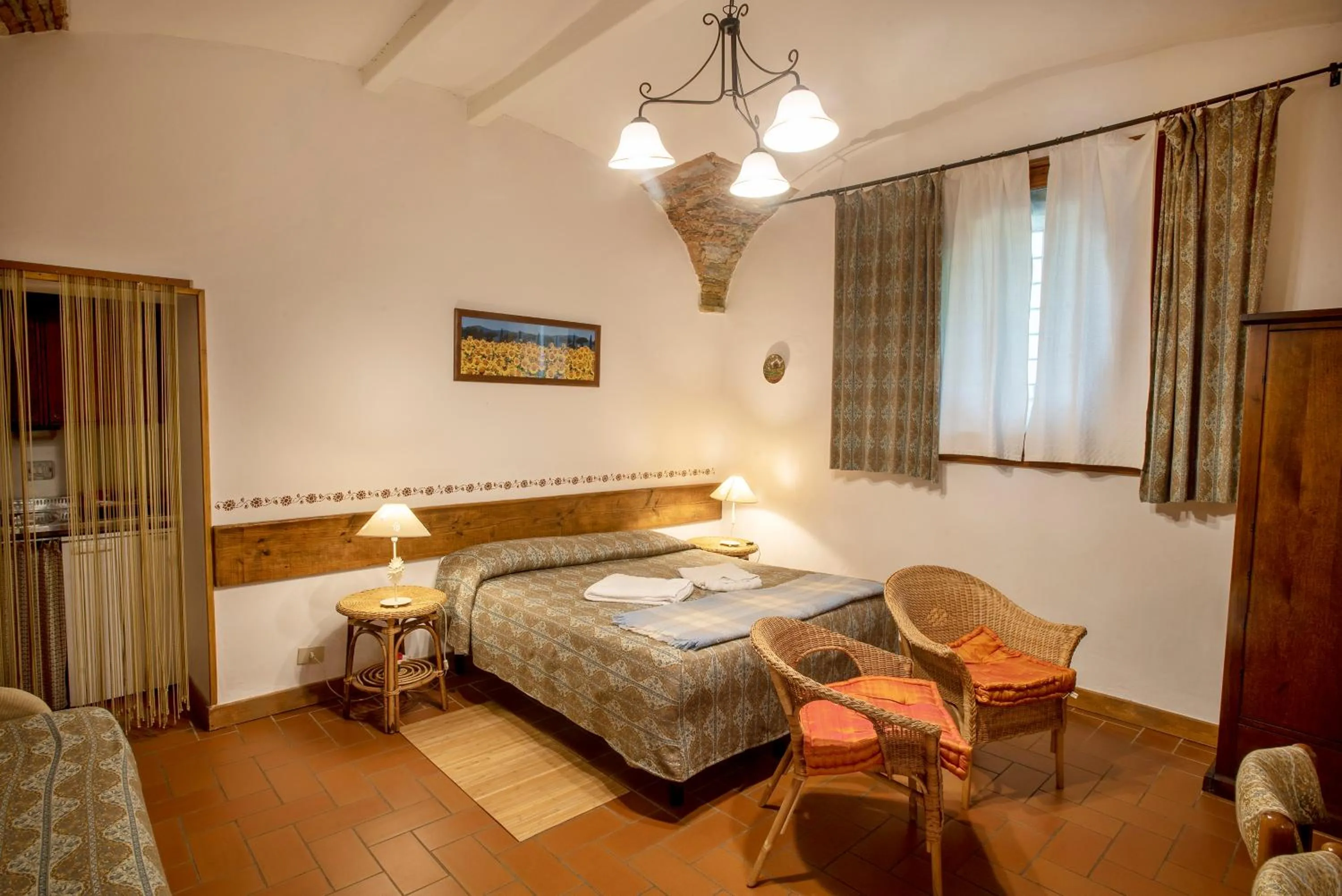 Quadruple Room - Disability Access in Agriturismo Biologico Poggiopiano