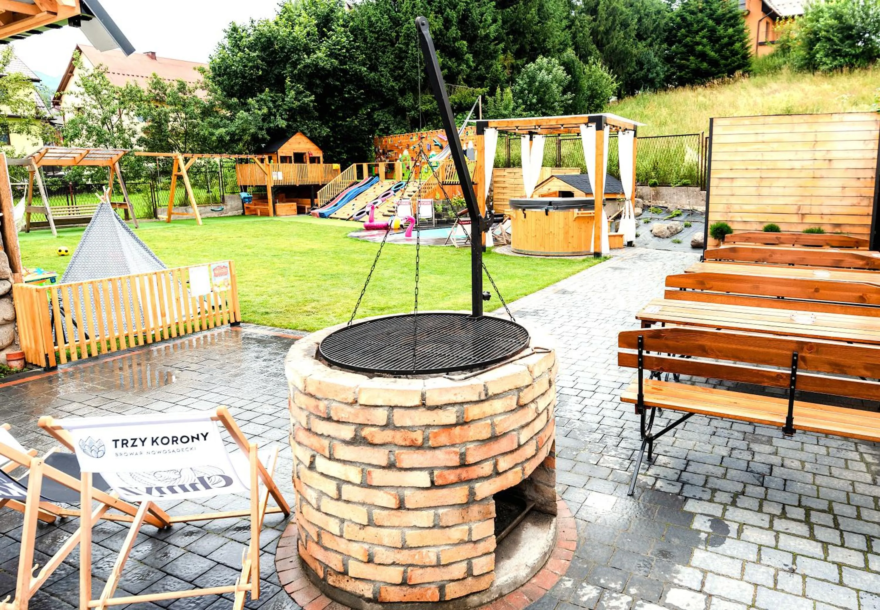 BBQ facilities in Willa ŻeglarSki