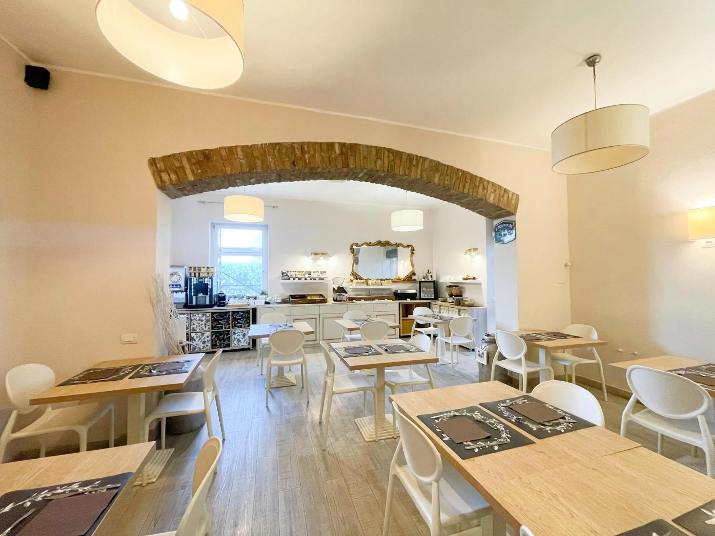 Continental breakfast in La Bergamina Hotel & Restaurant