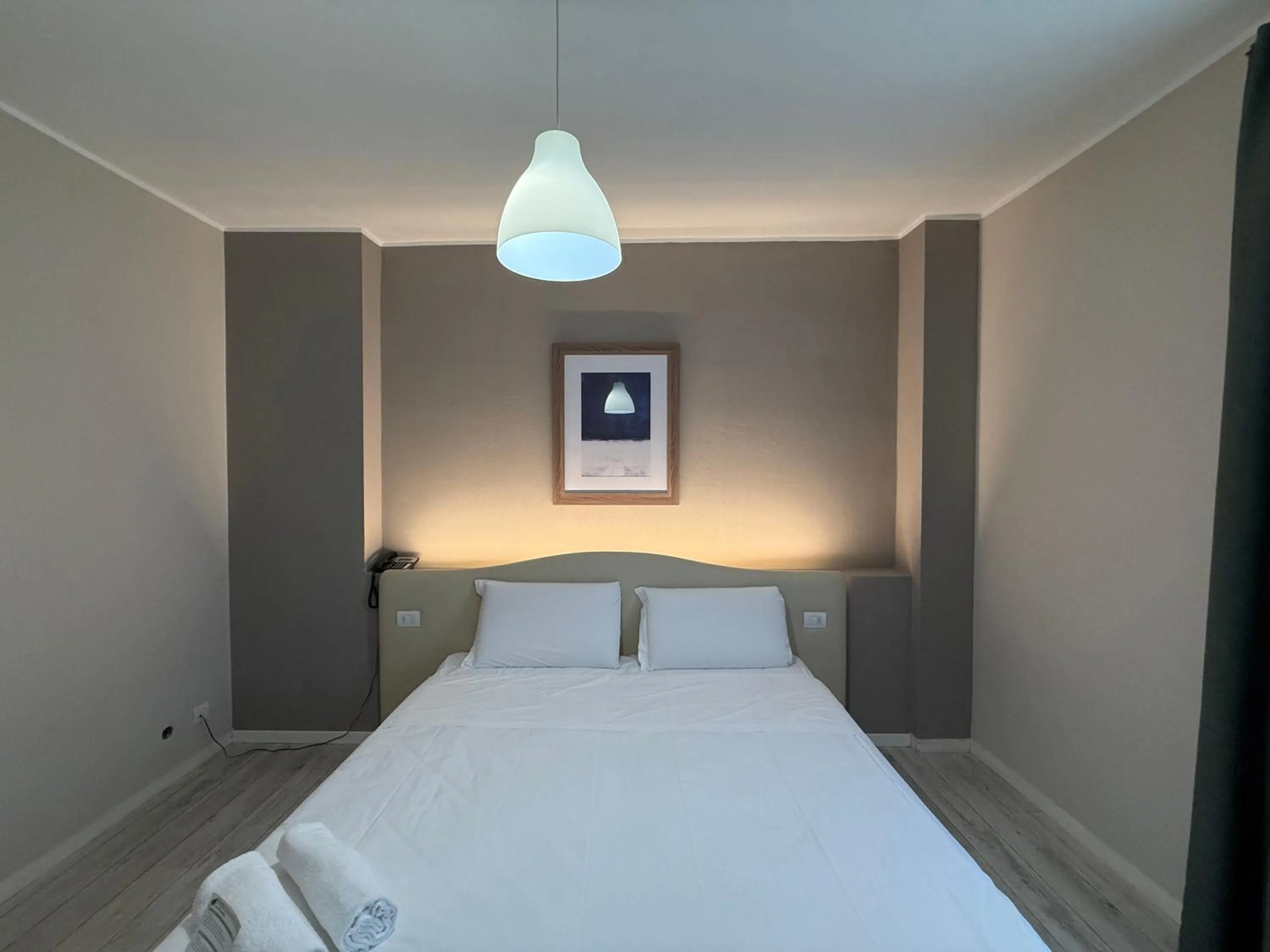 Bed in La Bergamina Hotel & Restaurant