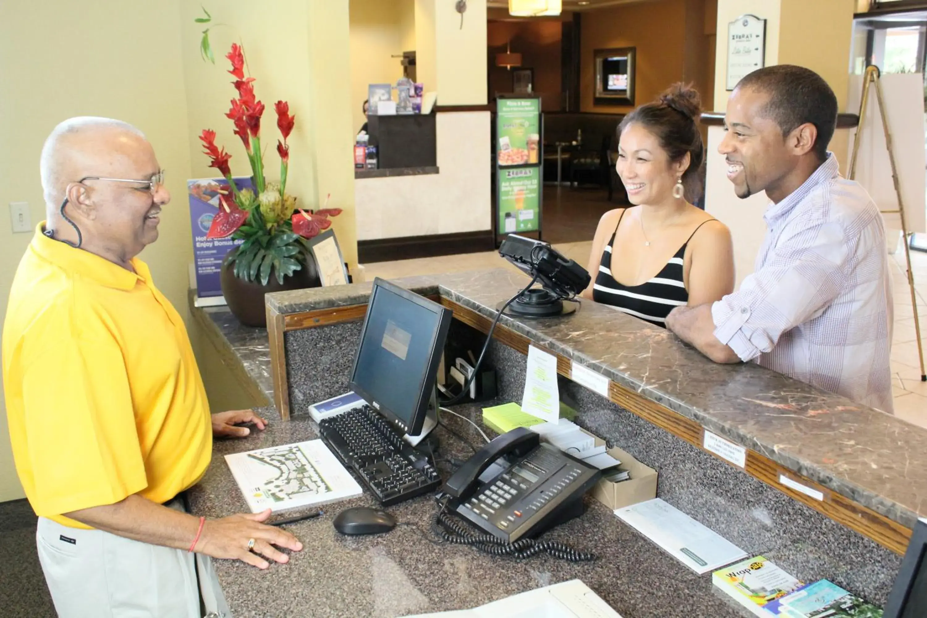 Staff in Rosen Inn at Pointe Orlando Staff in Rosen Inn at Pointe Orlando
