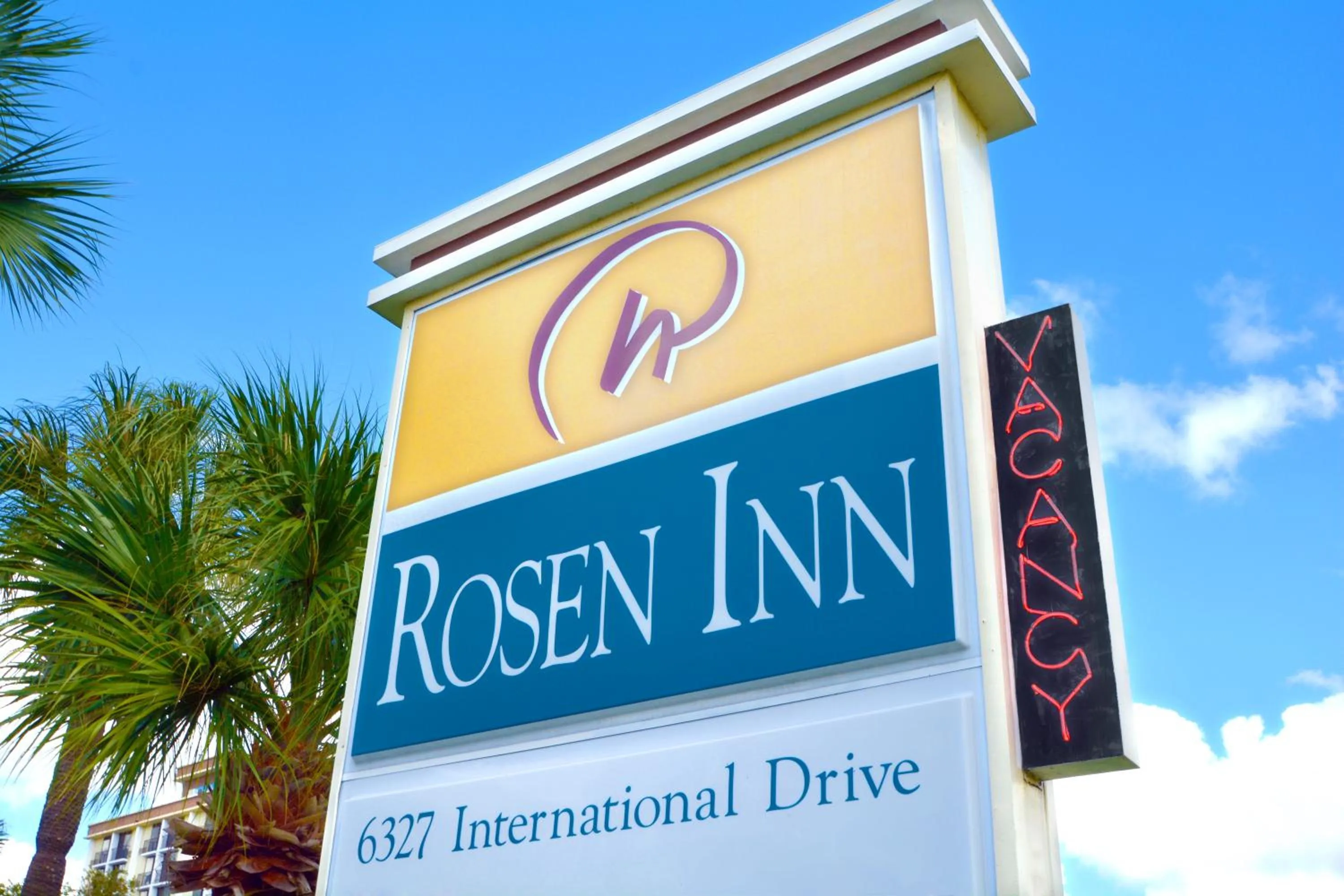 Property logo or sign in Rosen Inn Closest to Universal