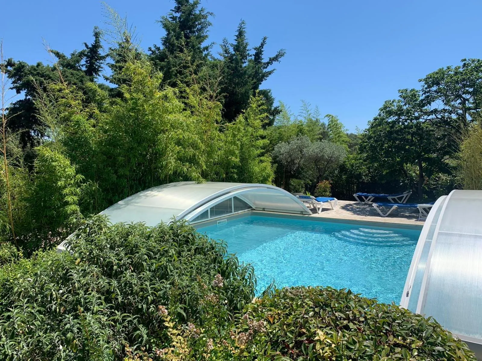 Swimming pool in Bastide Sainte Agnès