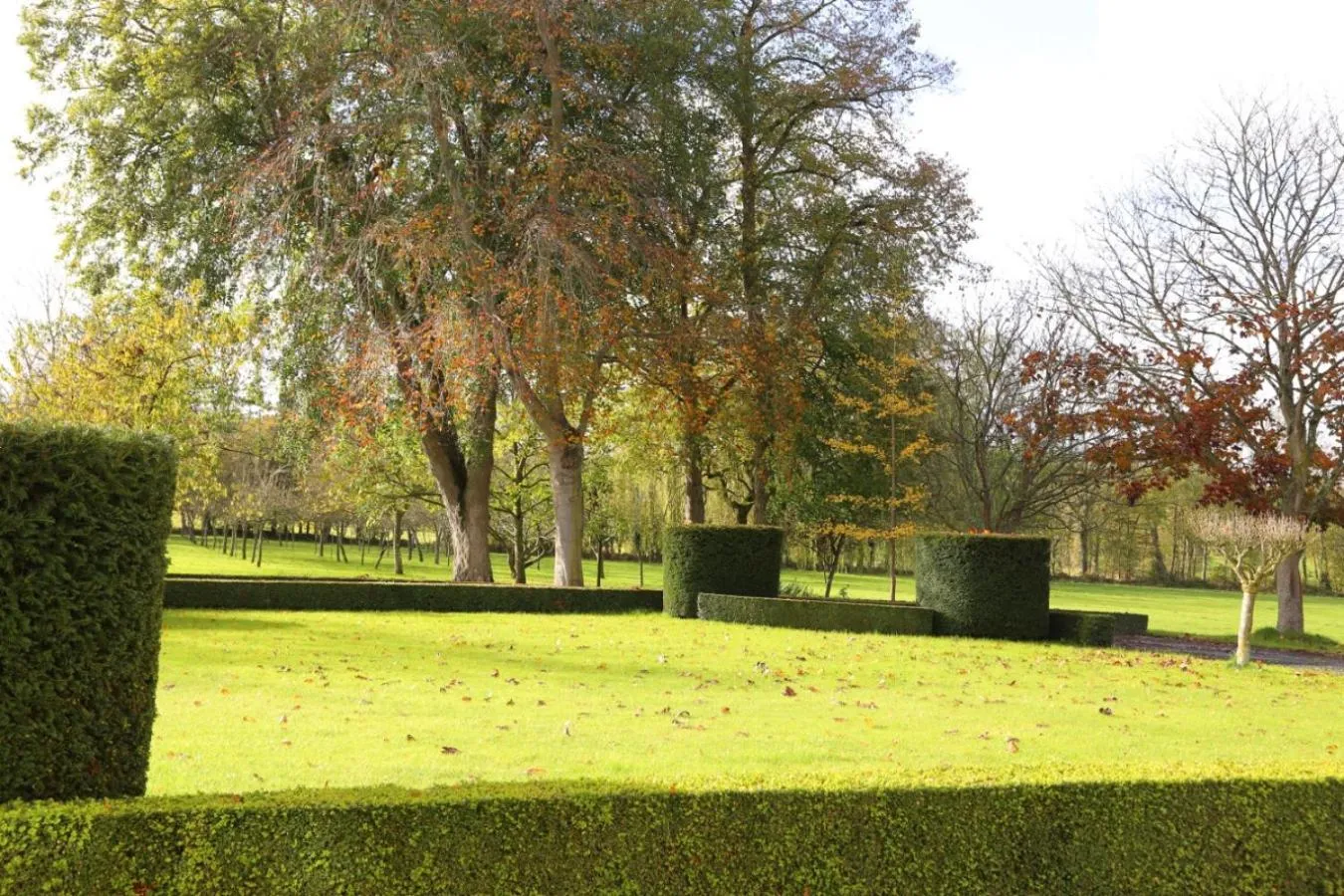 Garden in Château du Bû