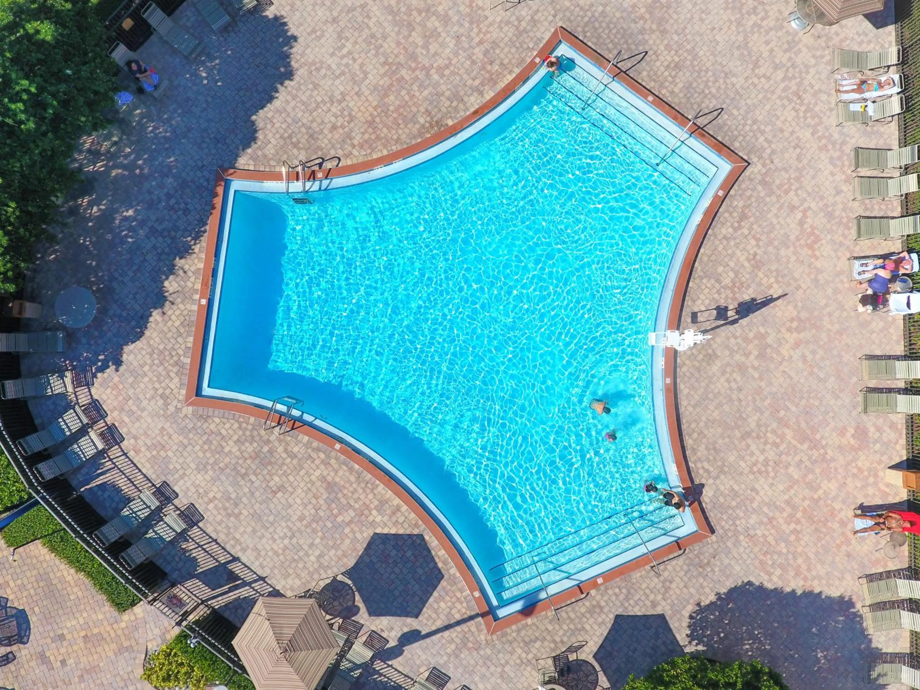 Bird's eye view in Rosen Inn Lake Buena Vista