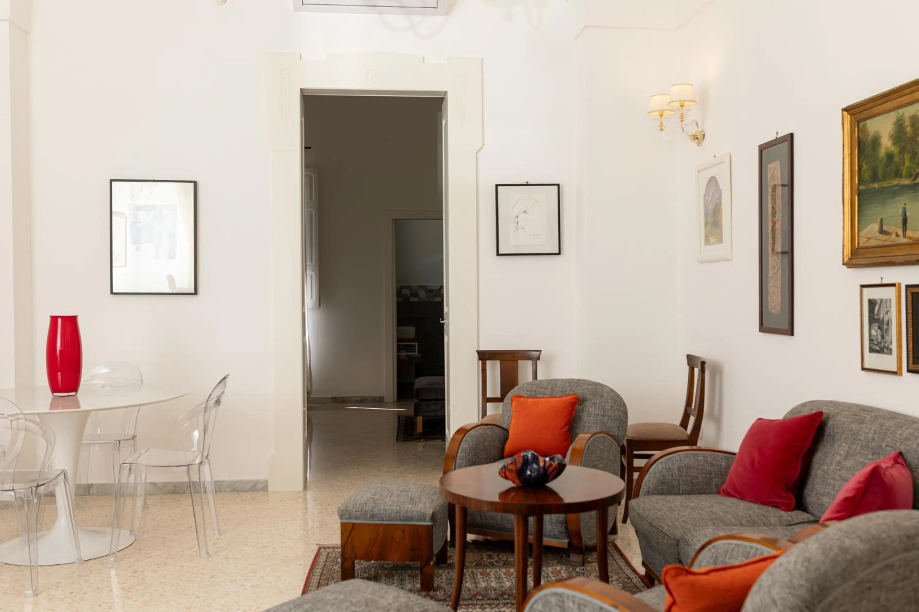 Living room in B&B Don Alessandro