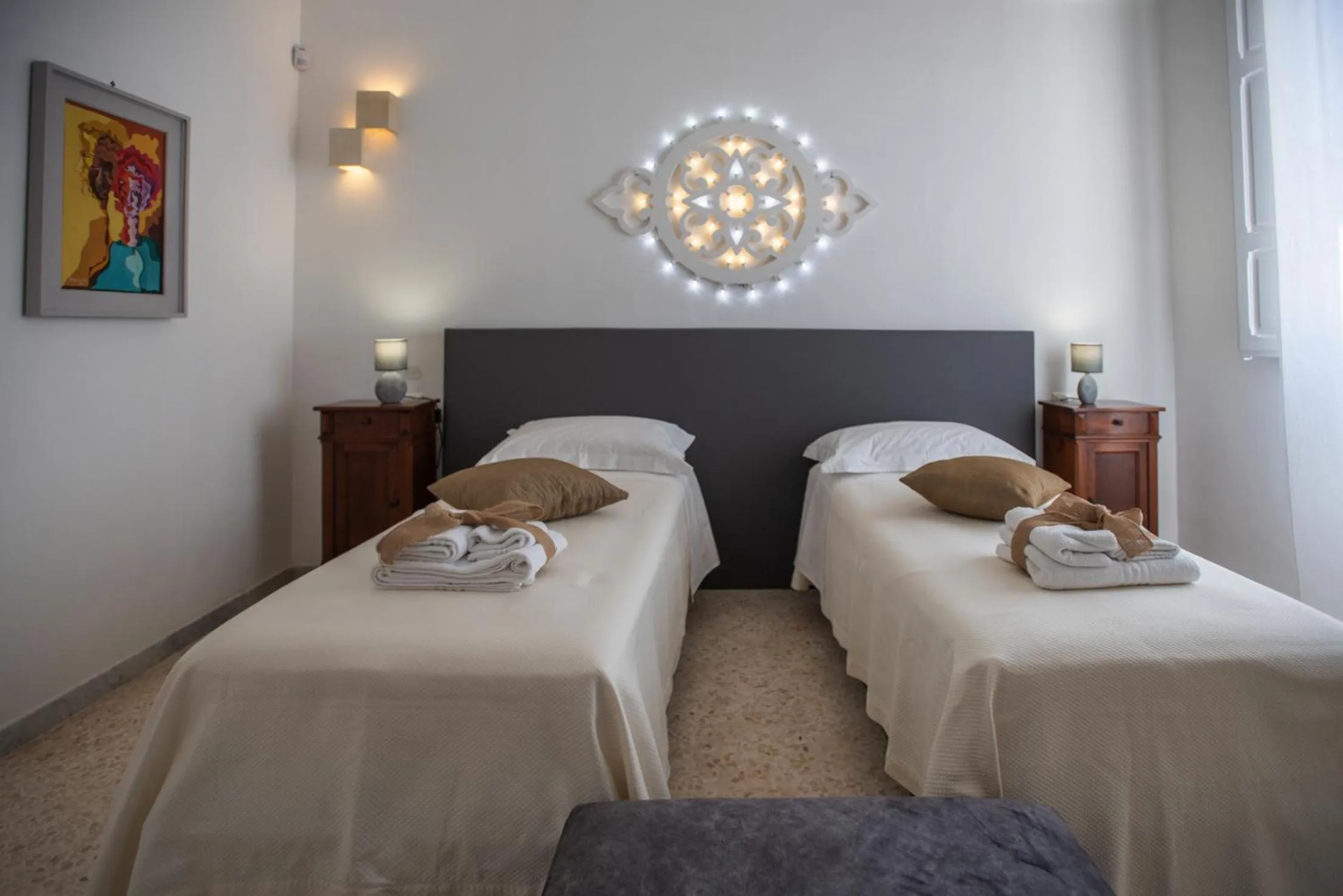 Bed in B&B Don Alessandro