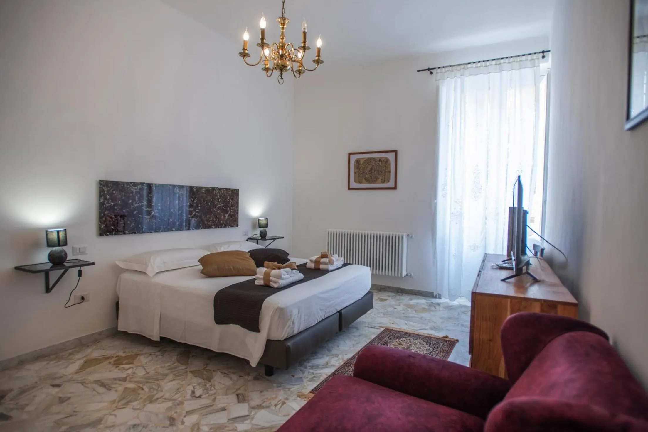 Bed in B&B Don Alessandro