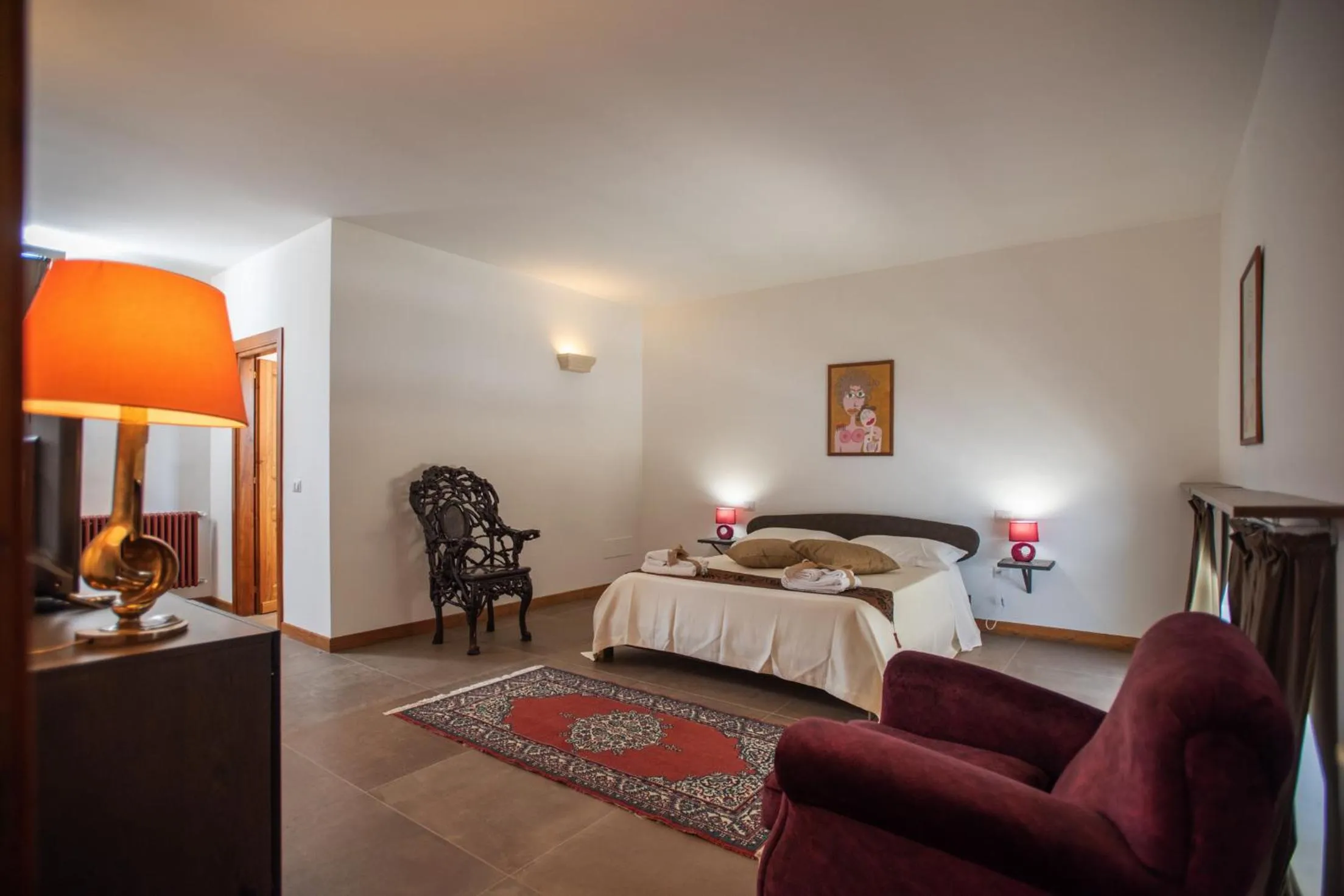 Bed in B&B Don Alessandro