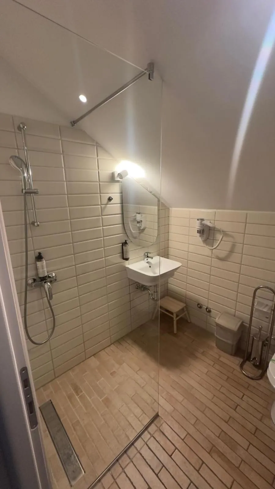 Shower in Villa Piazzetta