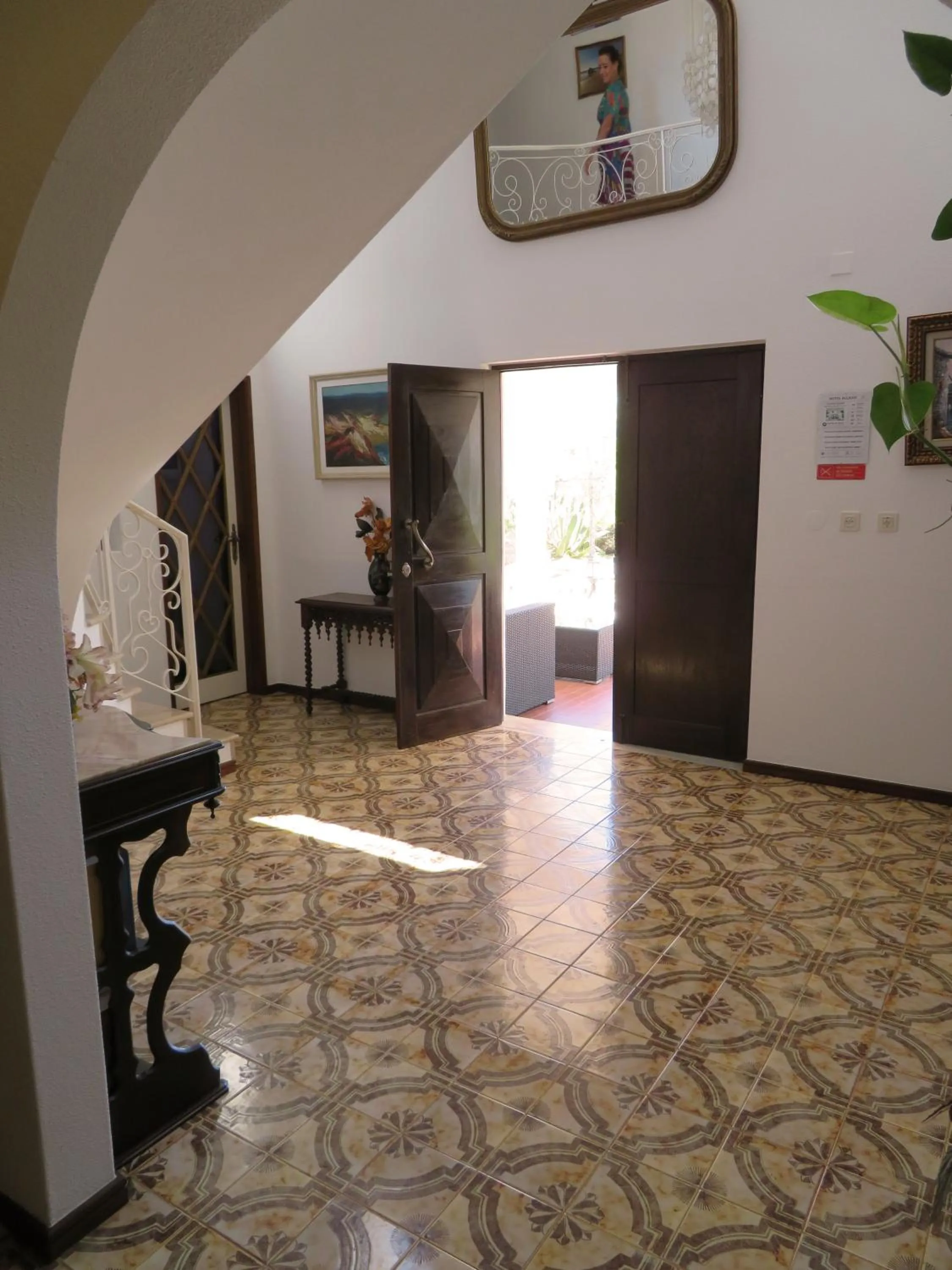 Lobby or reception in Villa Alcaide