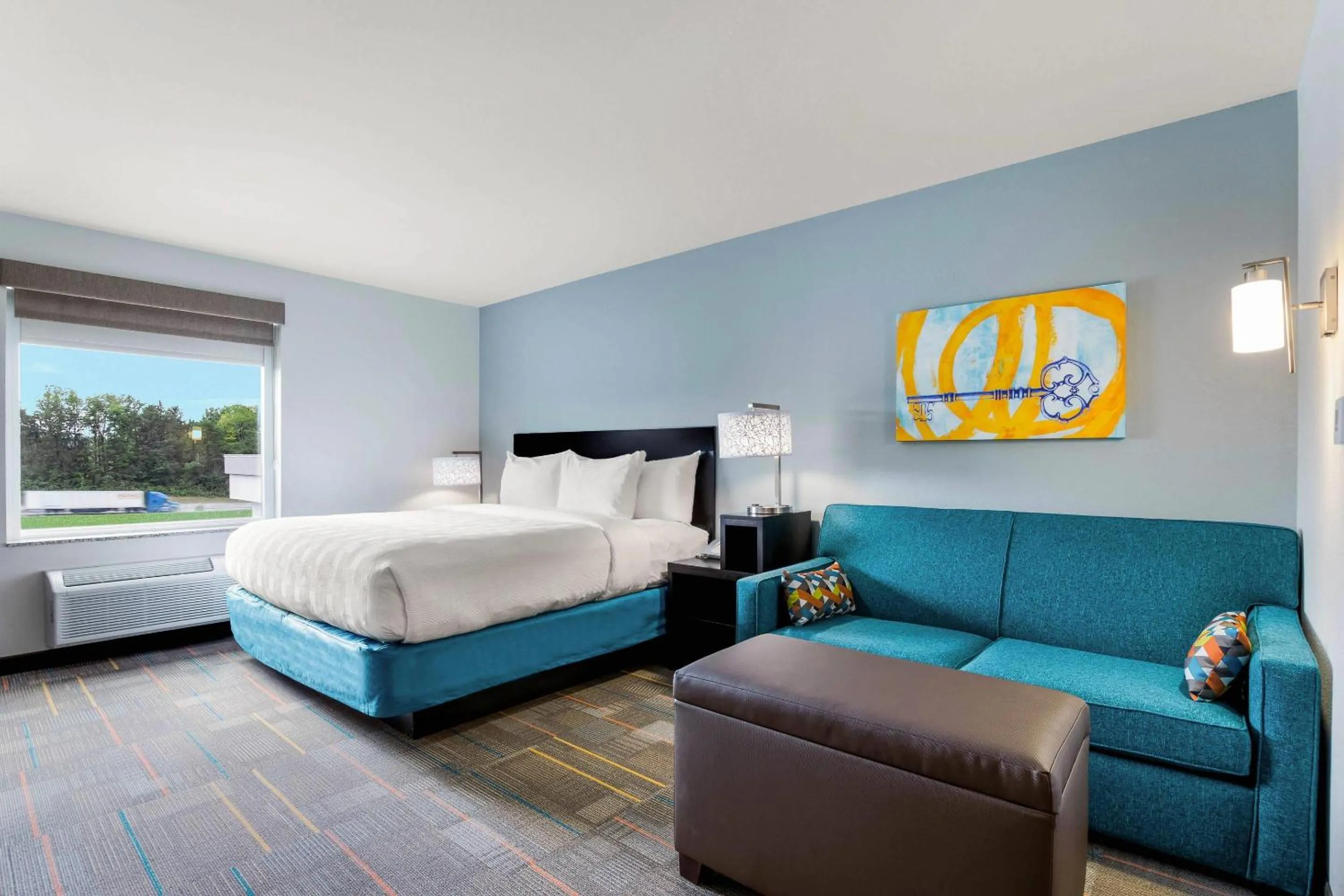 Bedroom, Bed in MainStay Suites Winfield-Teays Valley