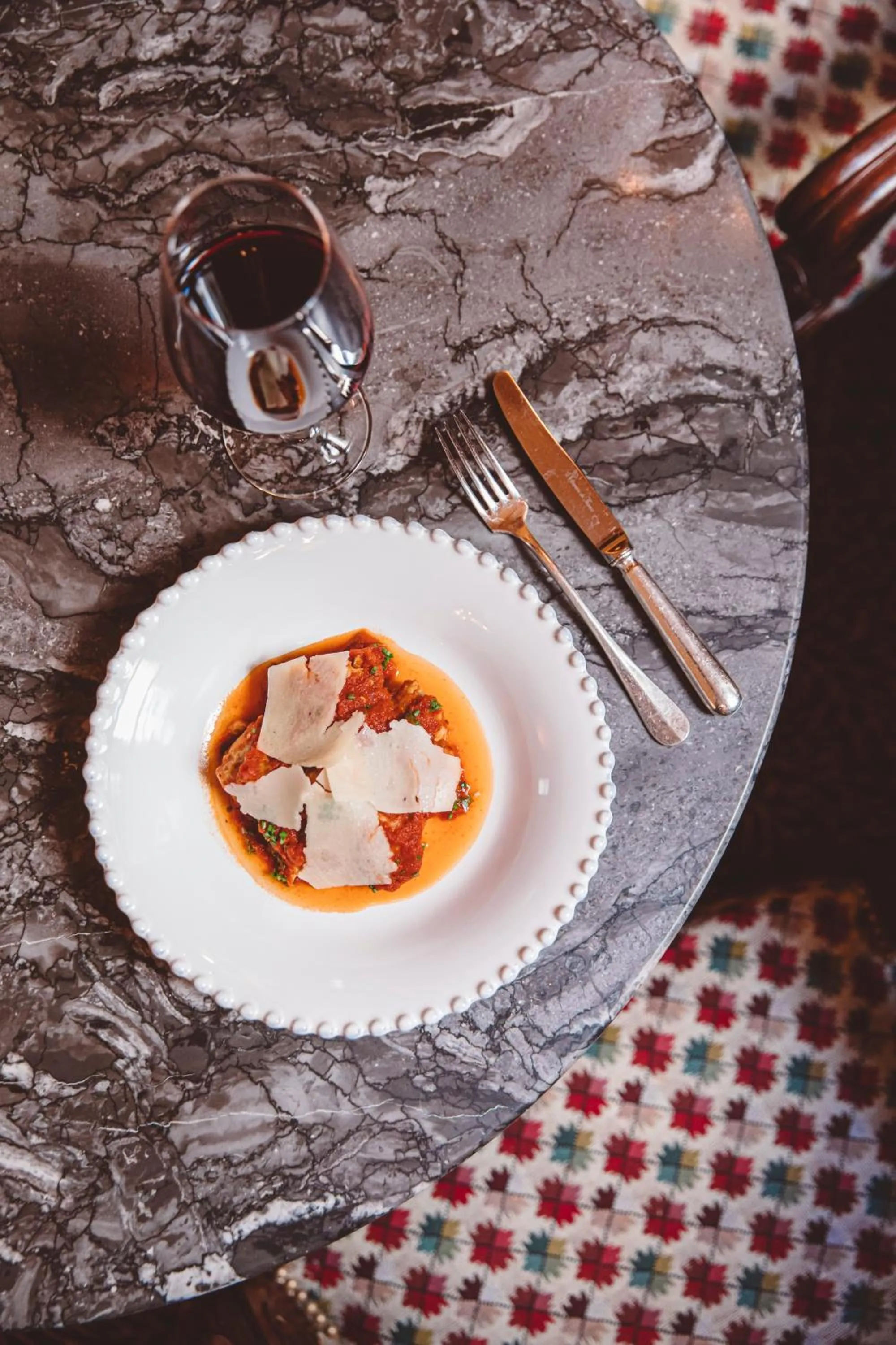 Lunch in Hôtel de l'Abbaye