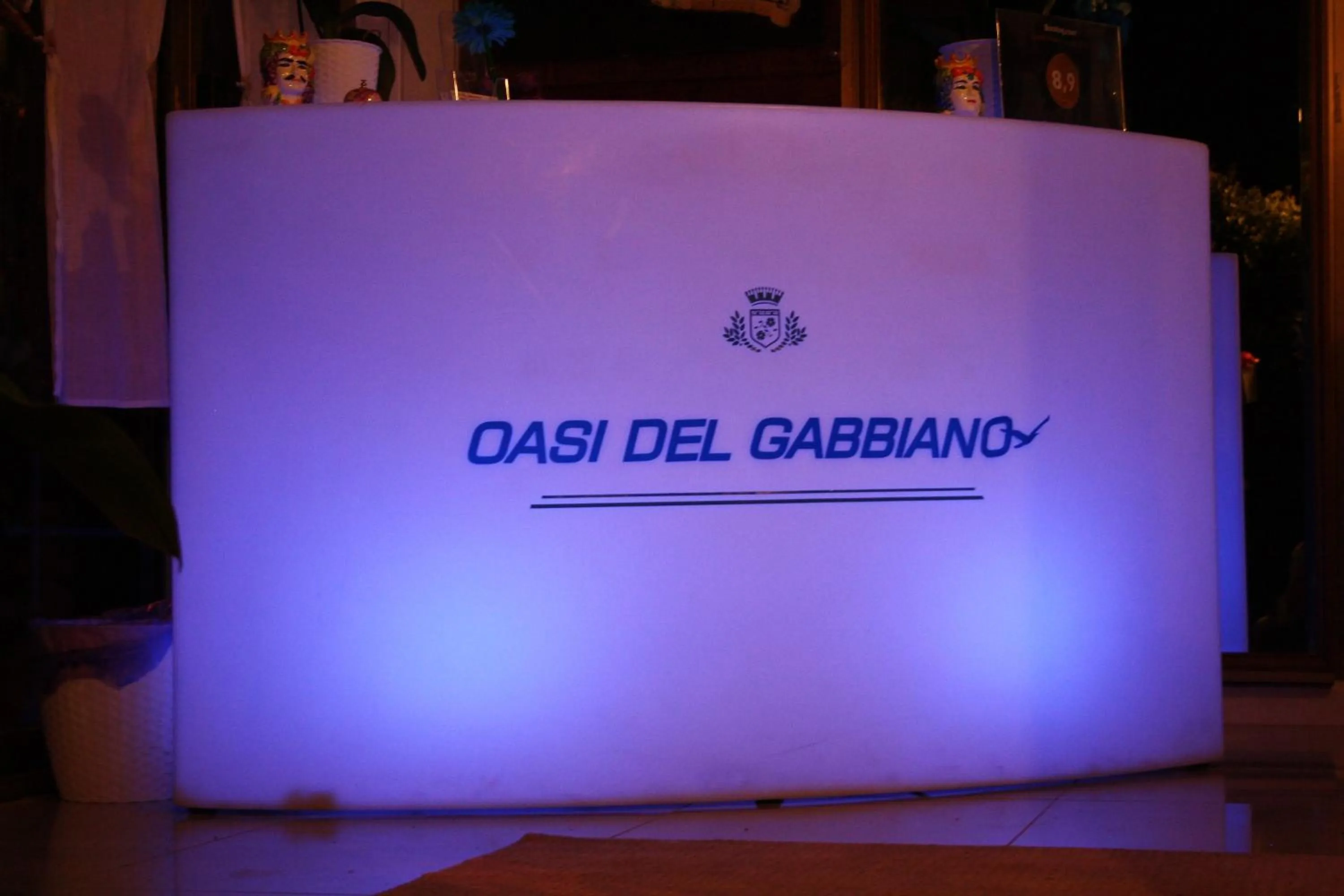 Lobby or reception in Oasi Del Gabbiano