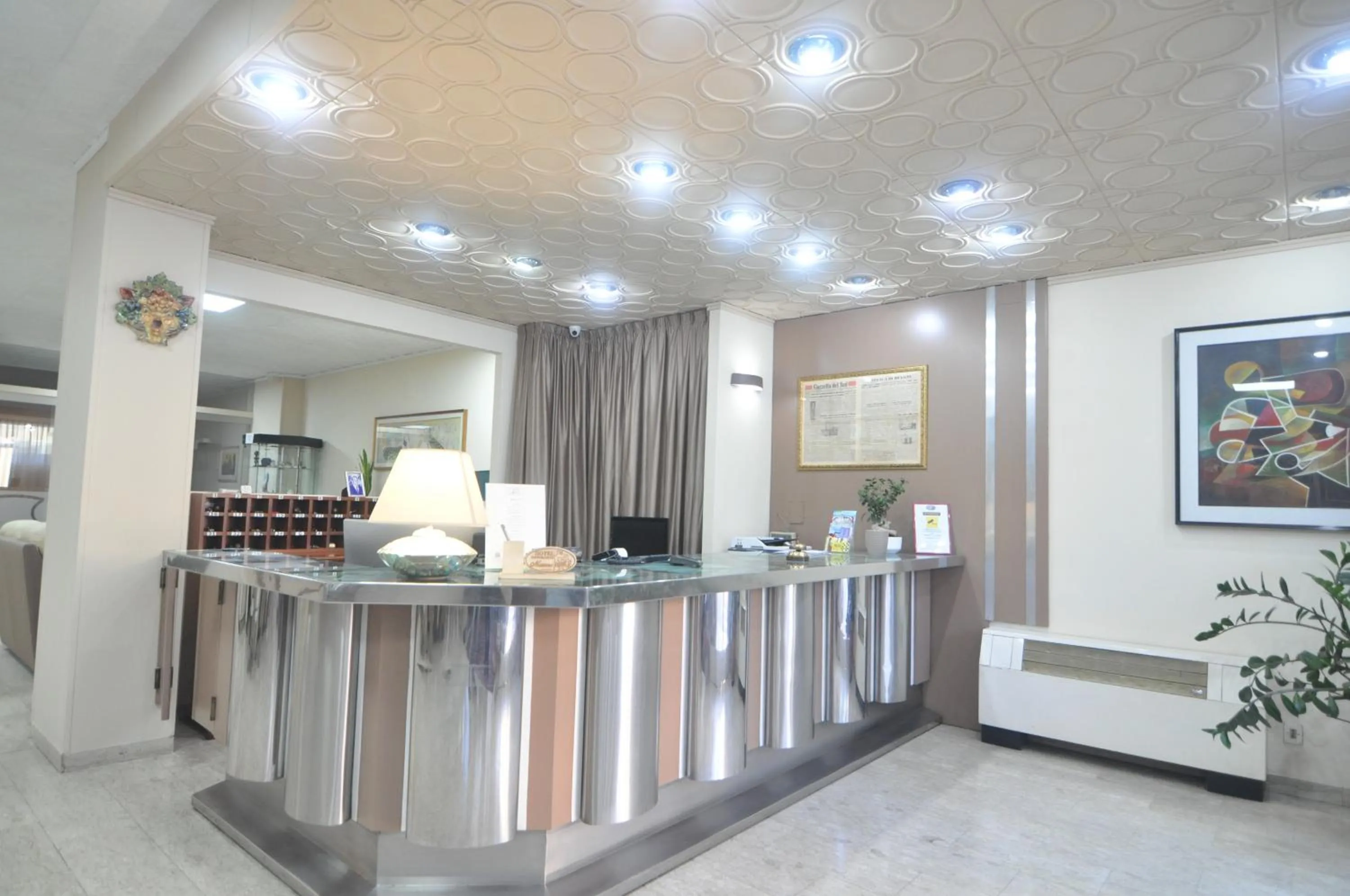 Lobby or reception in Hotel Ristorante Mommo