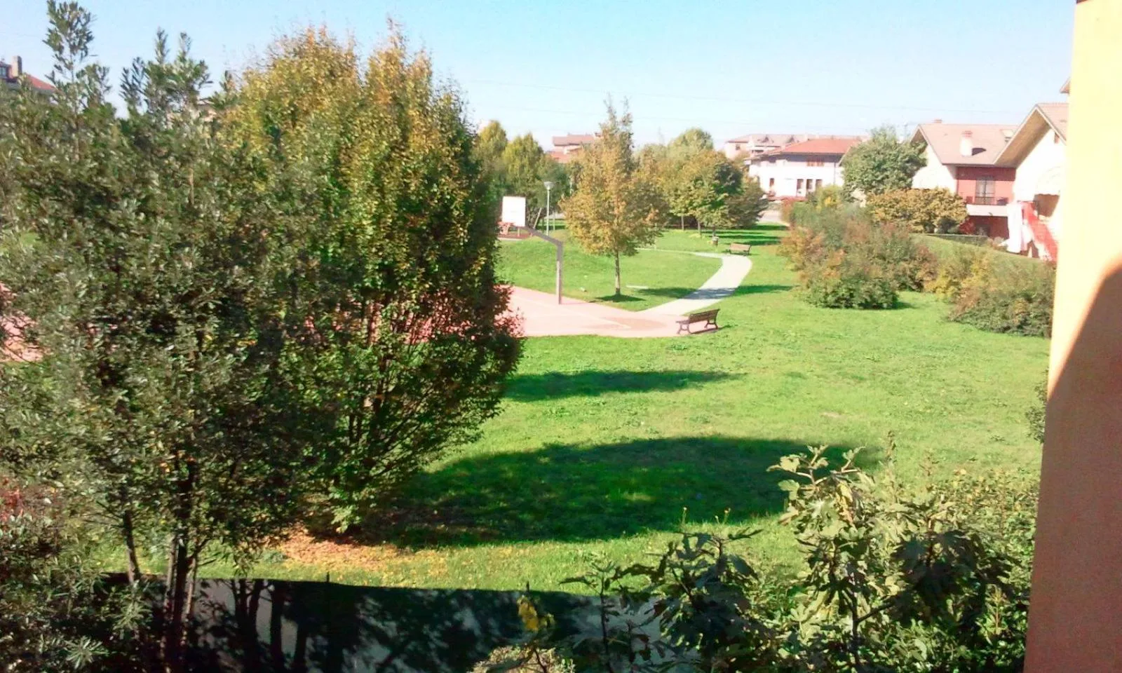 Garden view in B&B La Delice