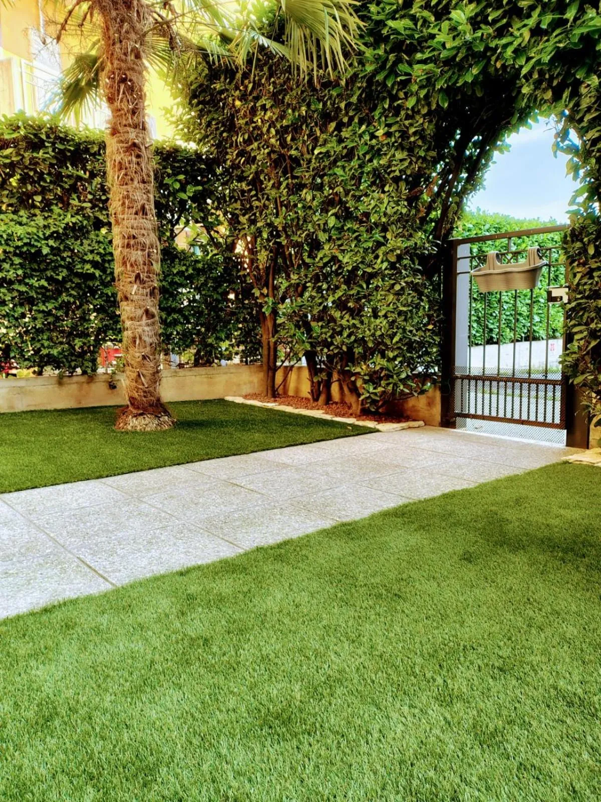 Garden in B&B La Delice