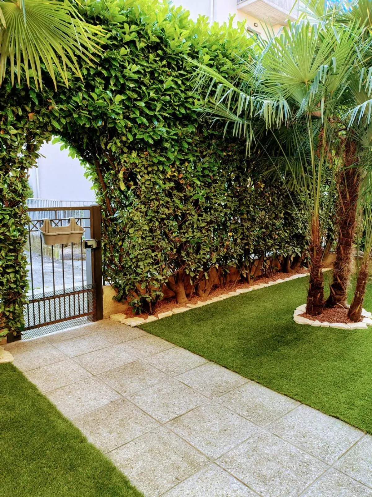 Garden in B&B La Delice