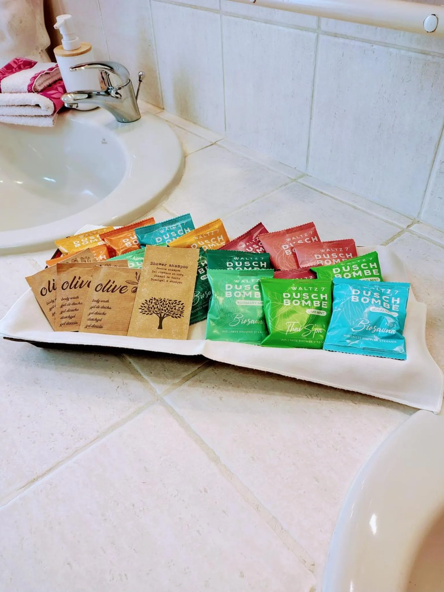 Shower in B&B La Delice