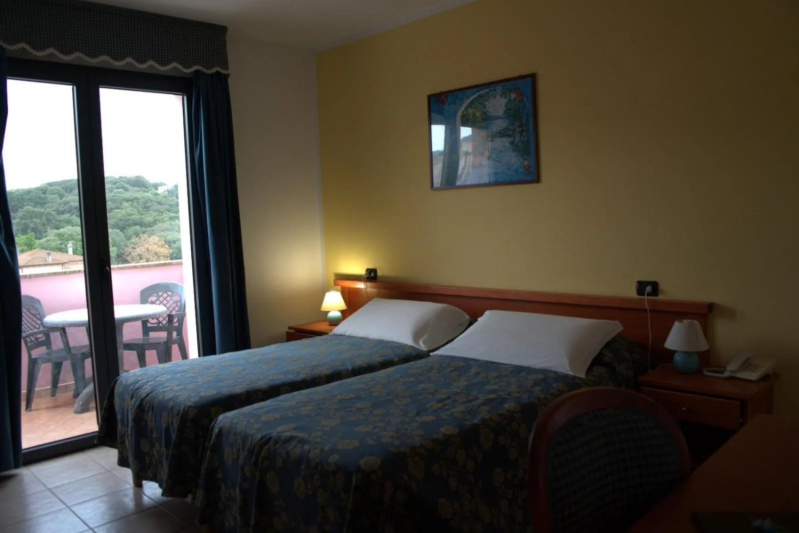 Bed in Hotel Il Melograno