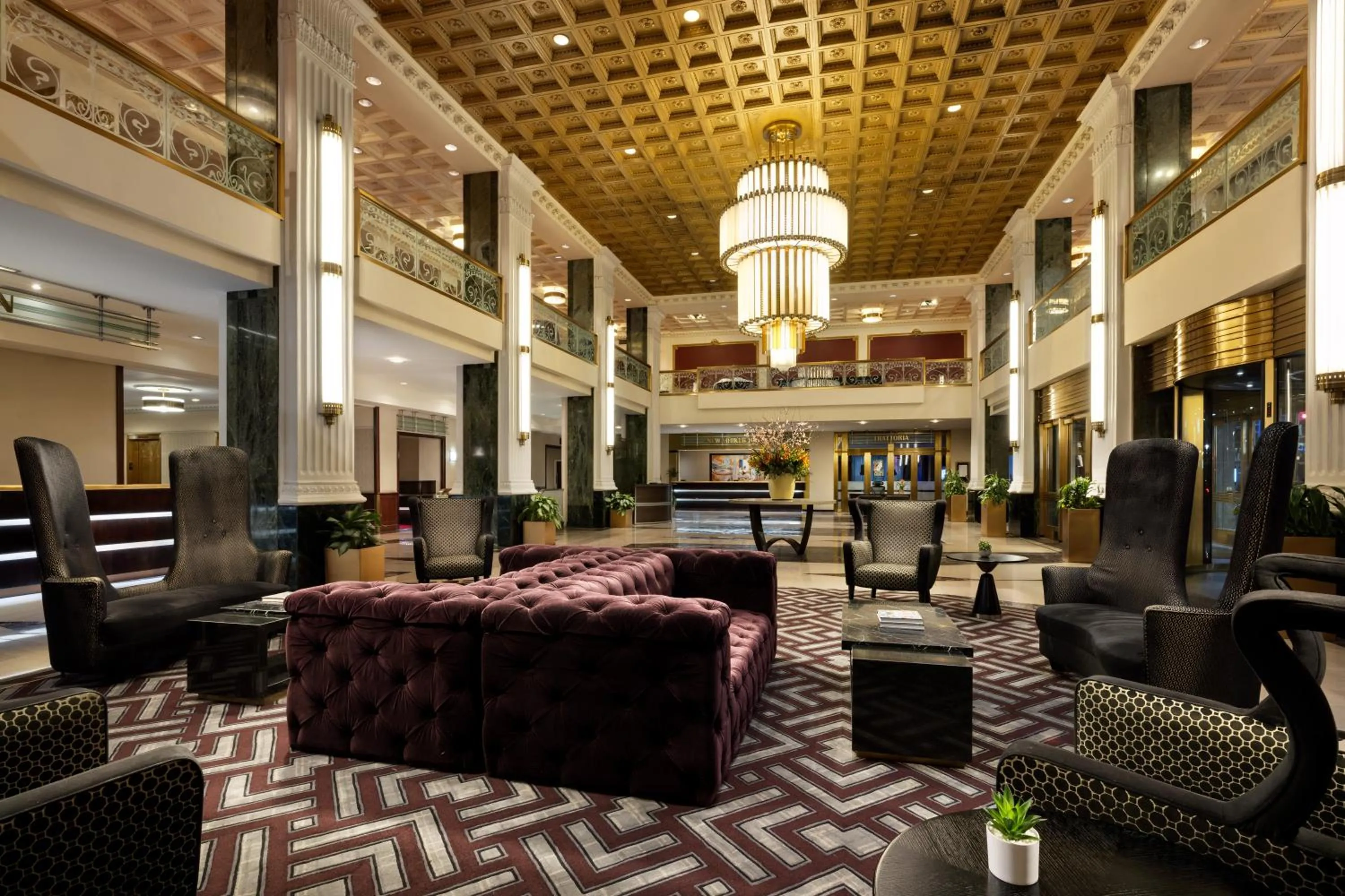 Lobby or reception in New Yorker by Lotte Hotels