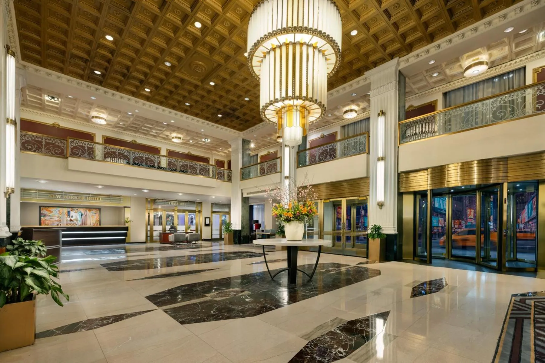 Lobby or reception in New Yorker by Lotte Hotels