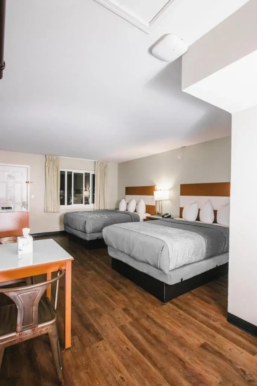 Bed in The Atwood Hotel San Diego - SeaWorld/Zoo Bed in The Atwood Hotel San Diego - SeaWorld/Zoo