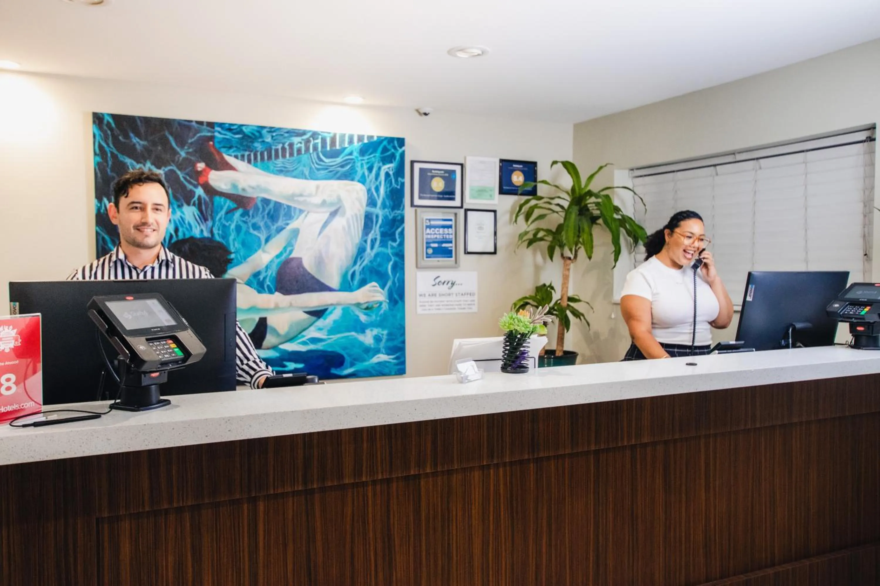 Lobby or reception in The Atwood Hotel San Diego - SeaWorld/Zoo