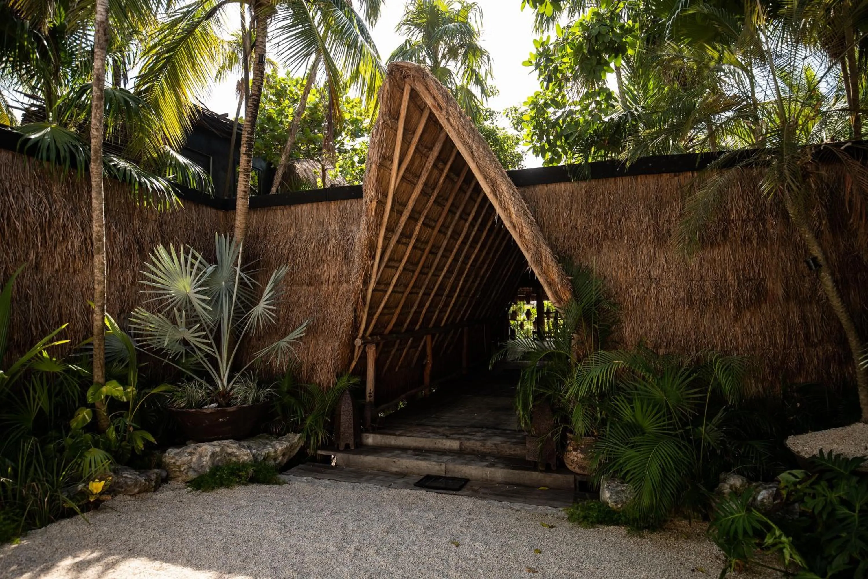 Facade/entrance in Radhoo Tulum