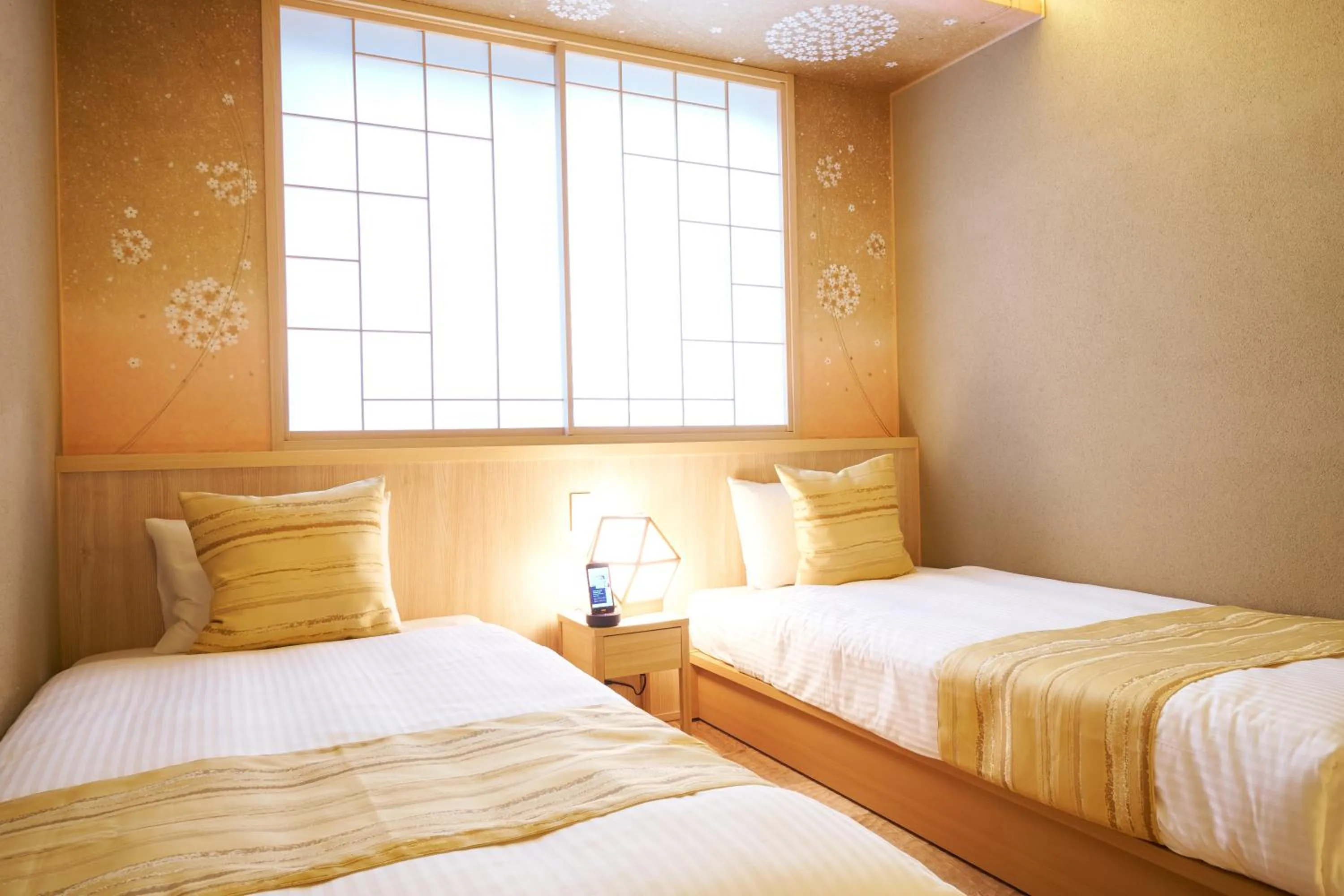 Bed in プライベートホテル 四季の彩