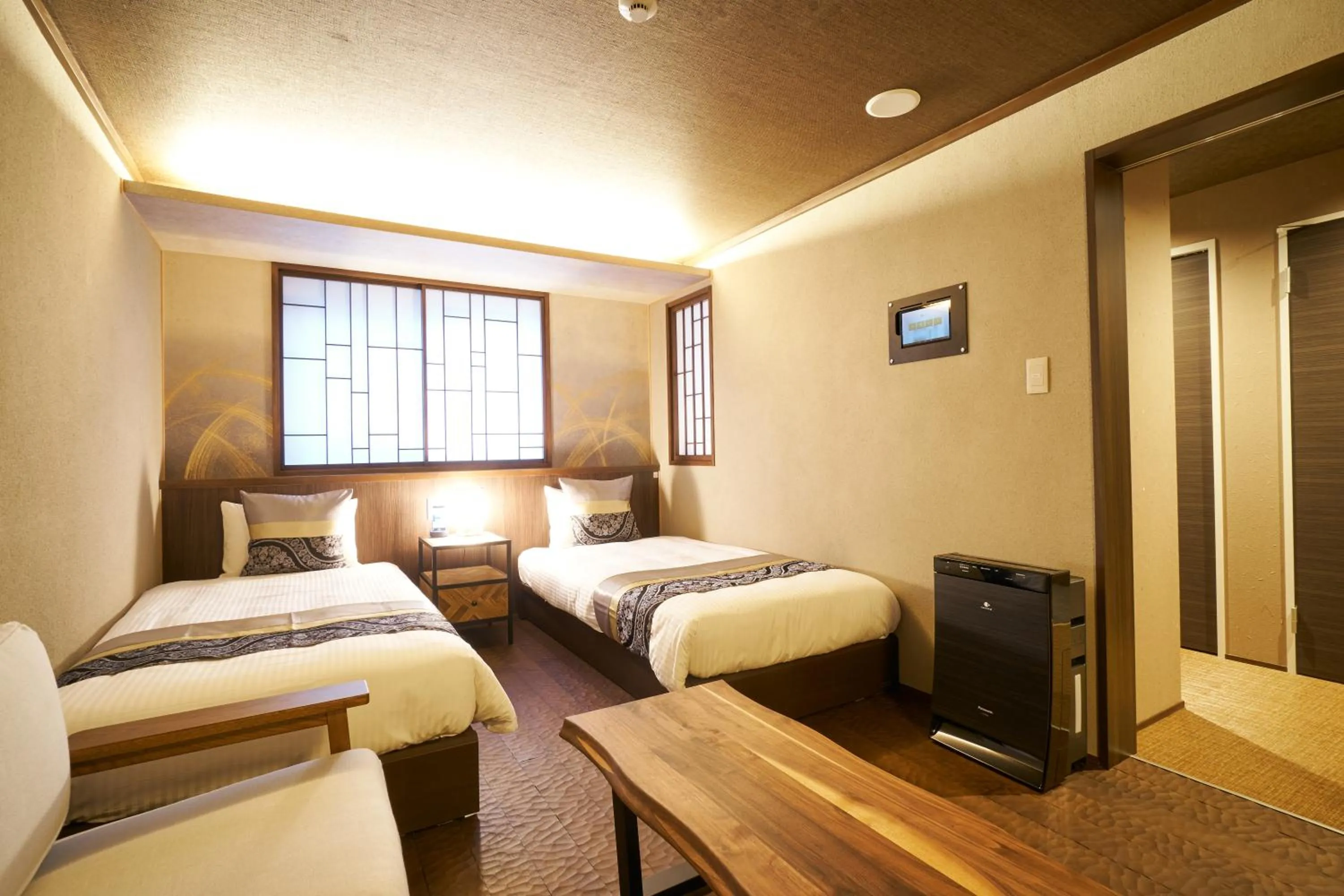 Bed in プライベートホテル 四季の彩