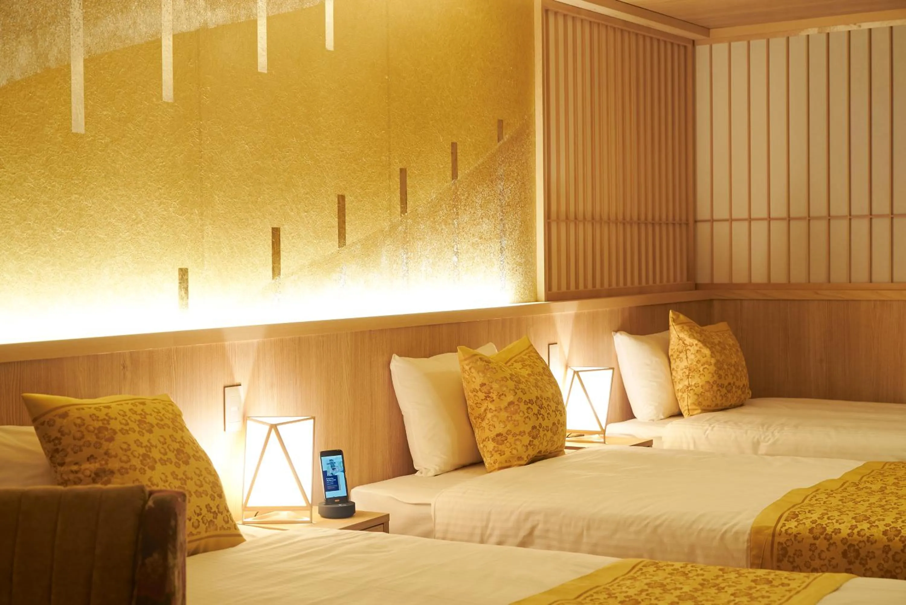 Bed in プライベートホテル 四季の彩