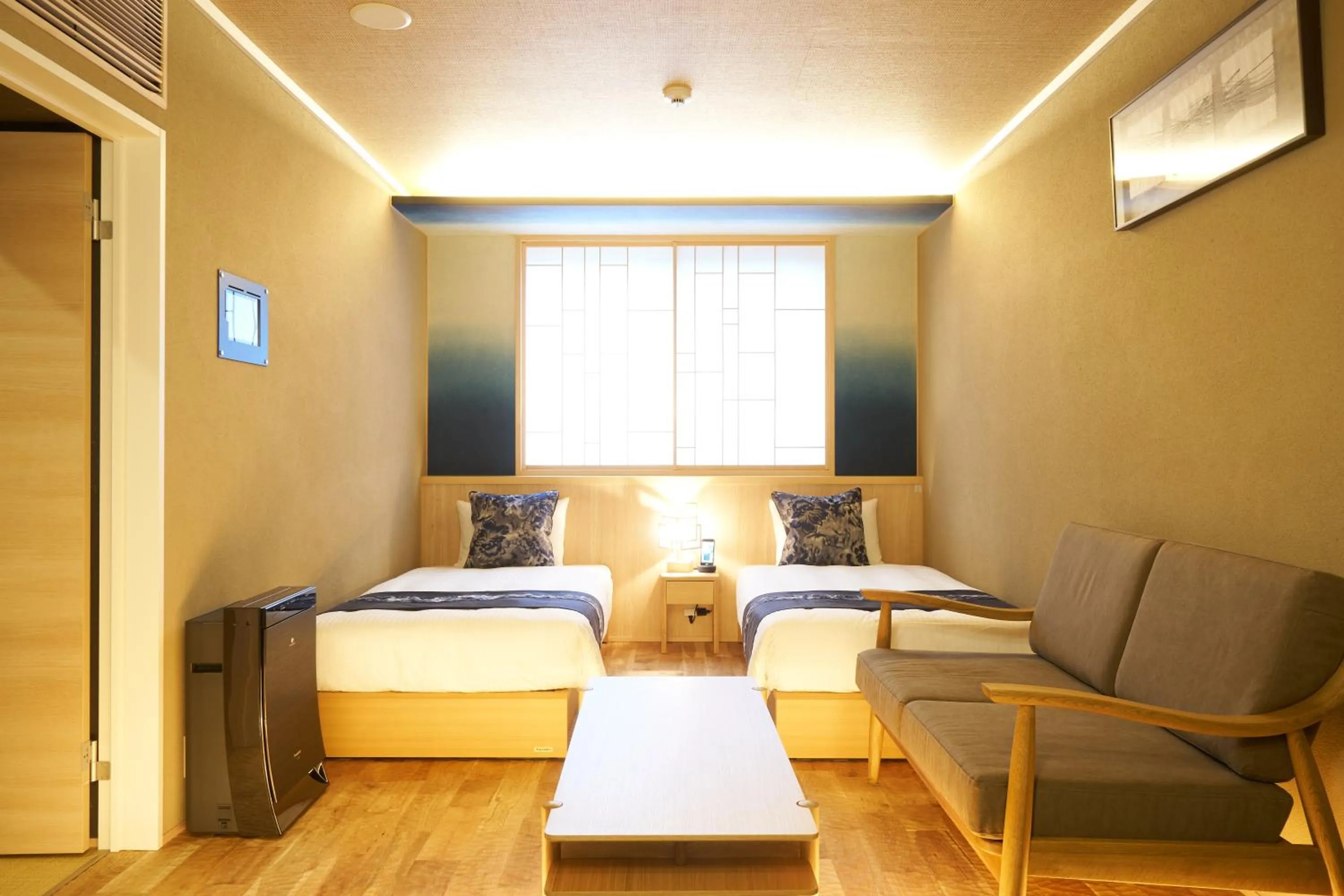 Bed in プライベートホテル 四季の彩