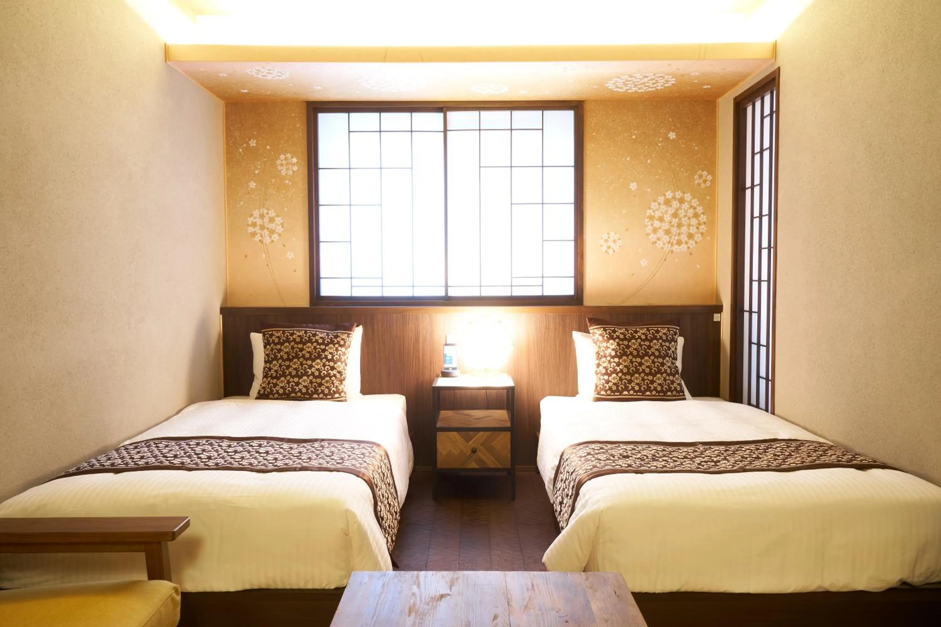 Bed in プライベートホテル 四季の彩