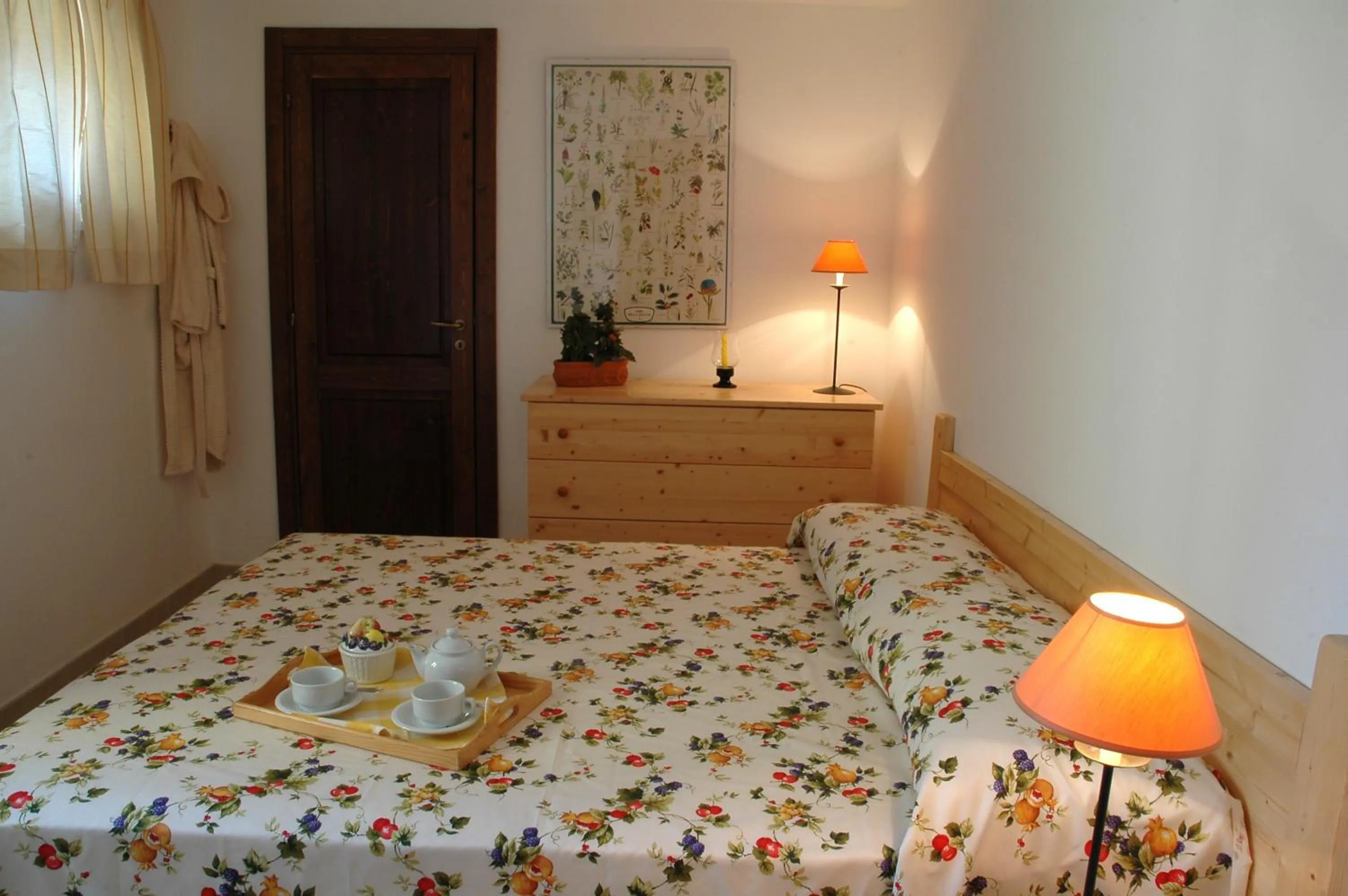 Decorative detail, Bed in San Domenico Residence