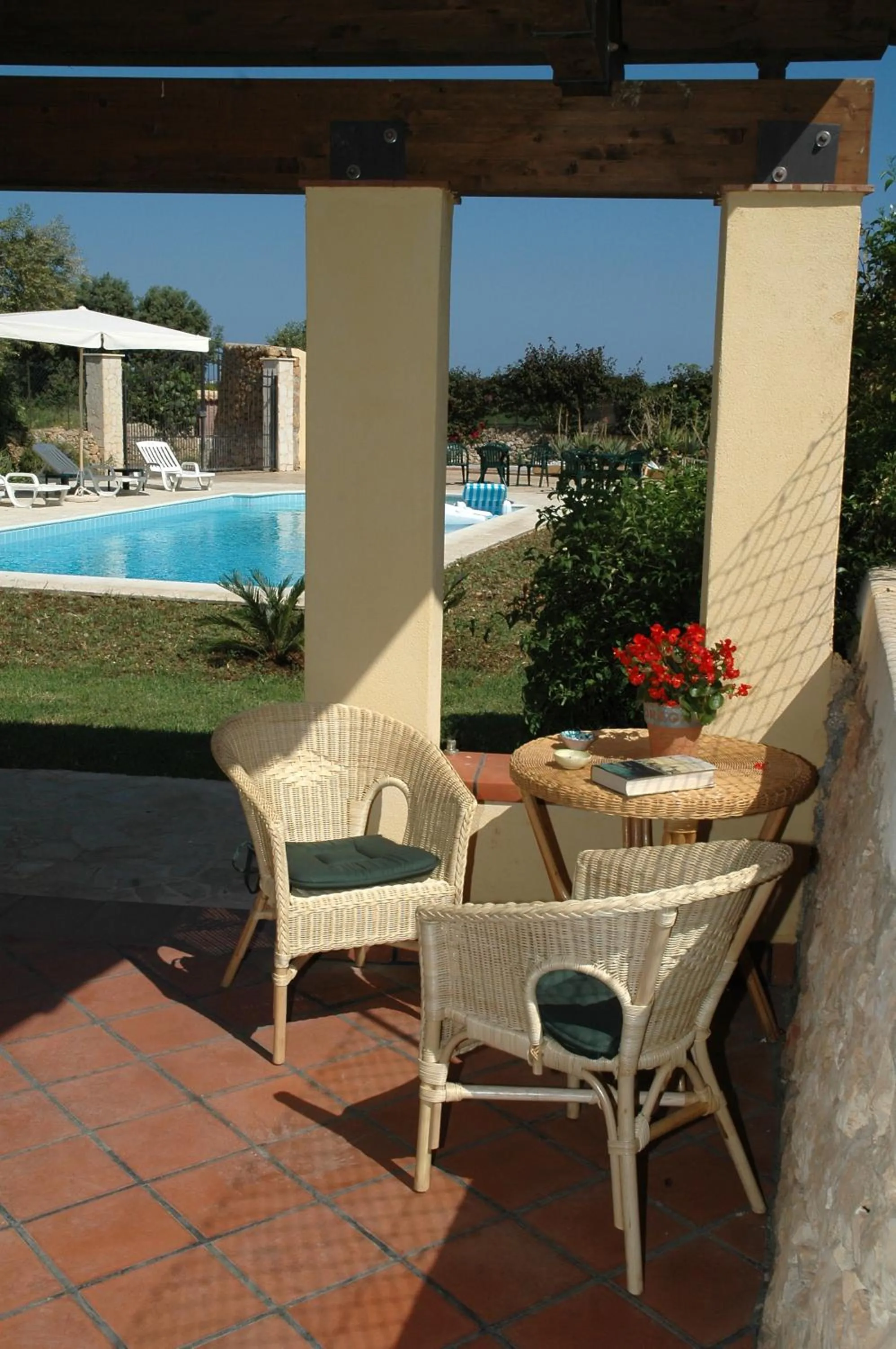 Garden view in San Domenico Residence