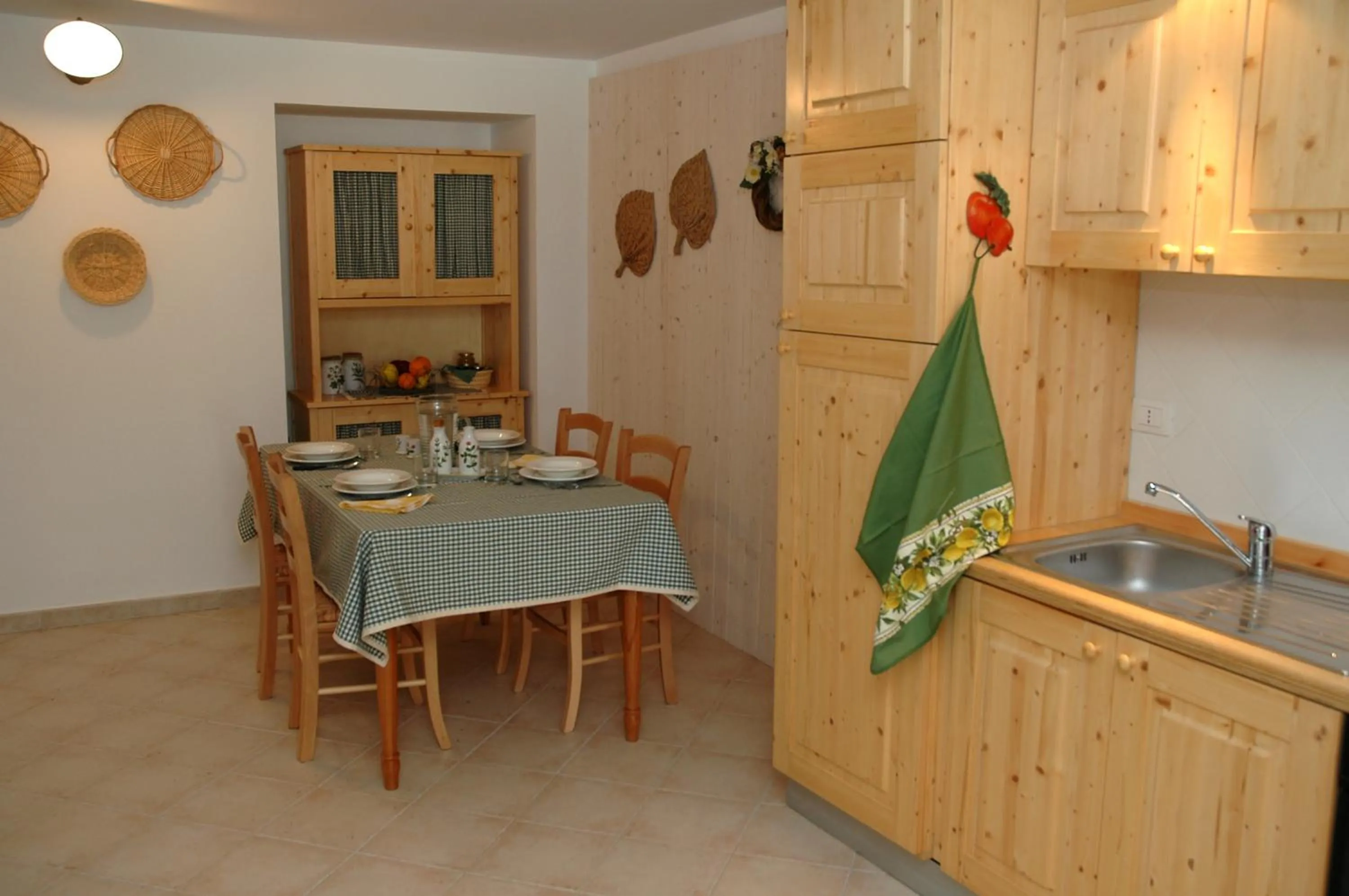 Dining area in San Domenico Residence