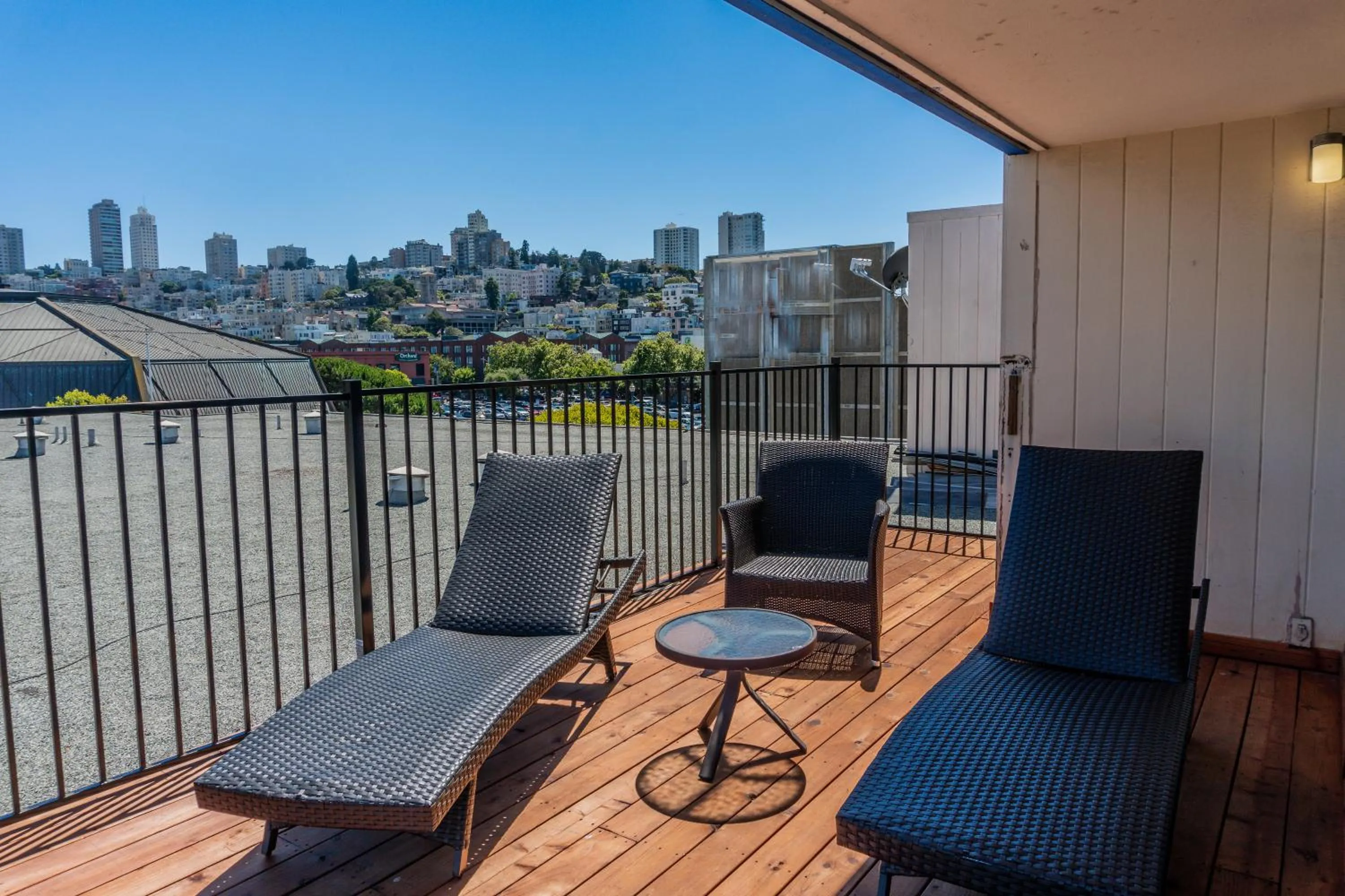 Patio in The Wharf Inn