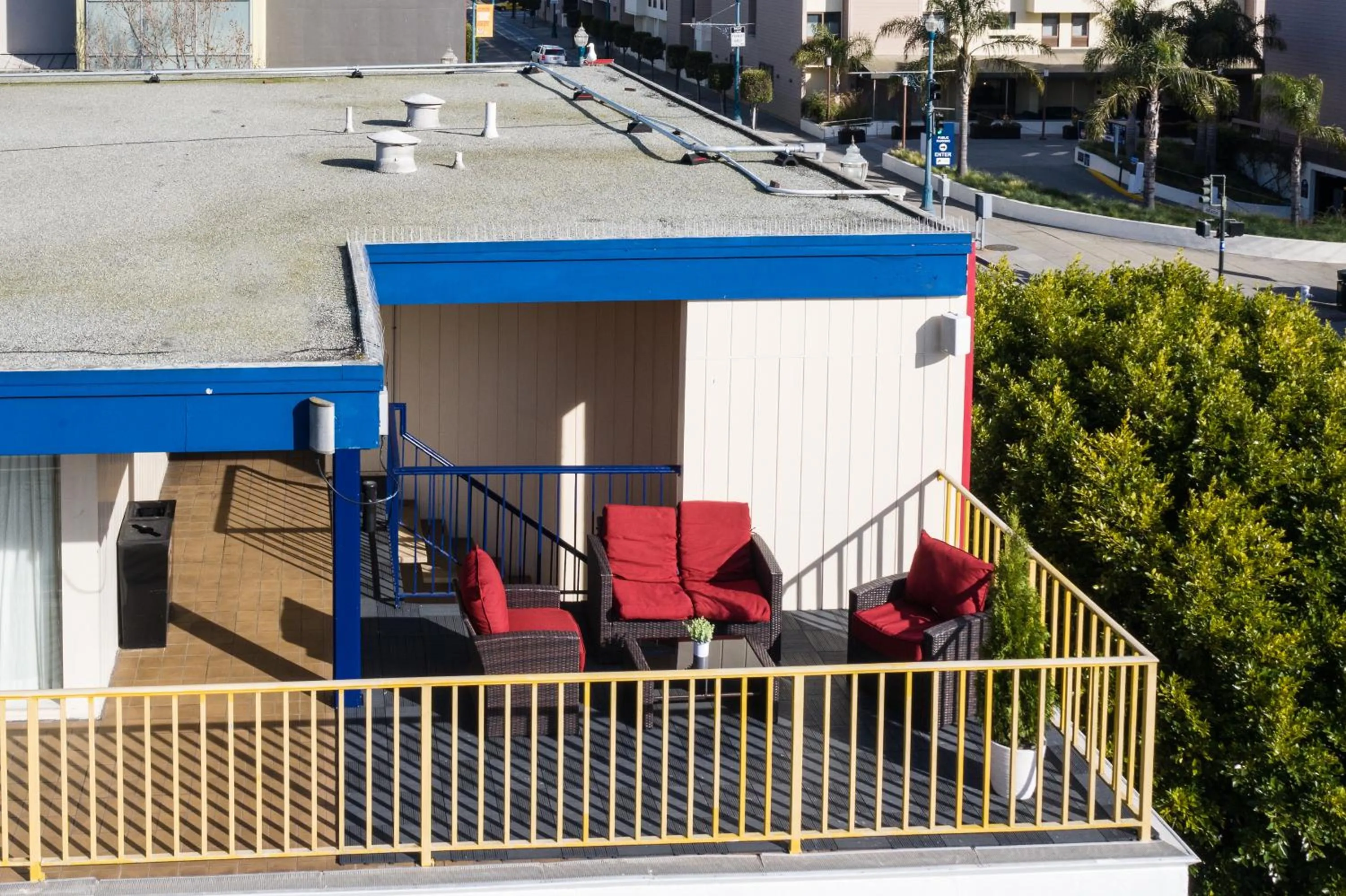 Bird's eye view in The Wharf Inn