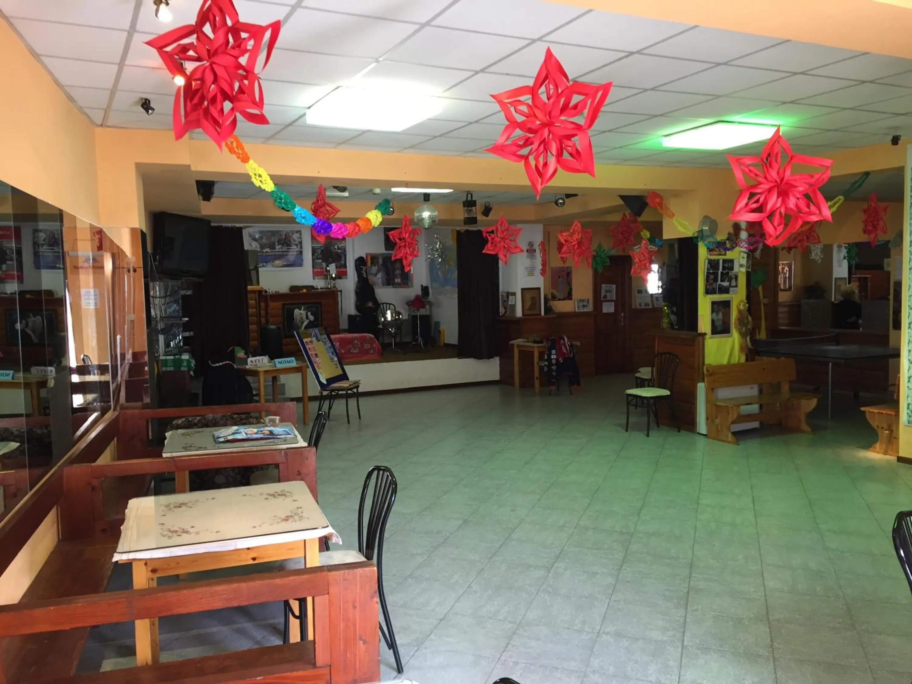 Evening entertainment in Hotel Campo Felice