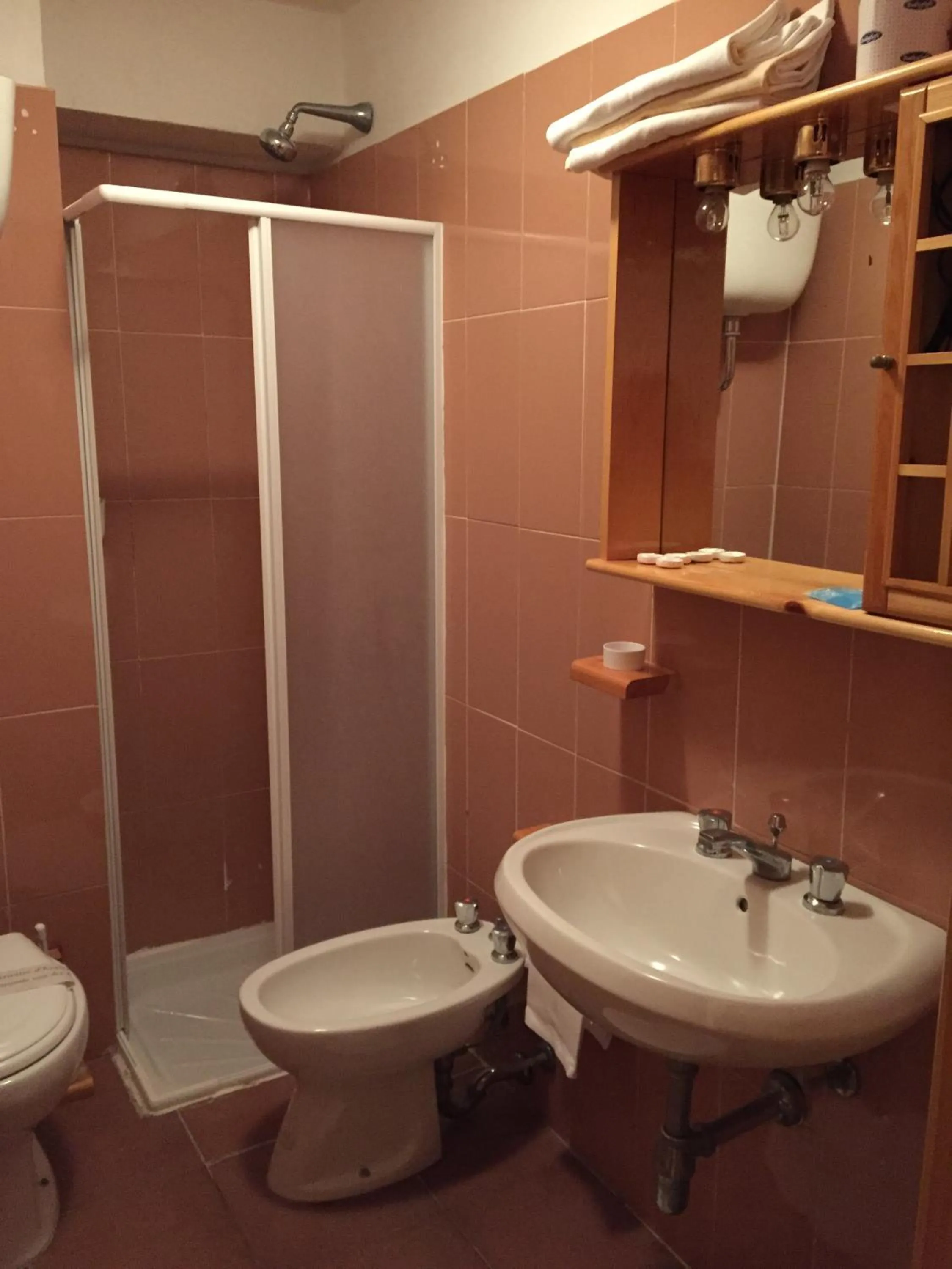 Bathroom in Hotel Campo Felice