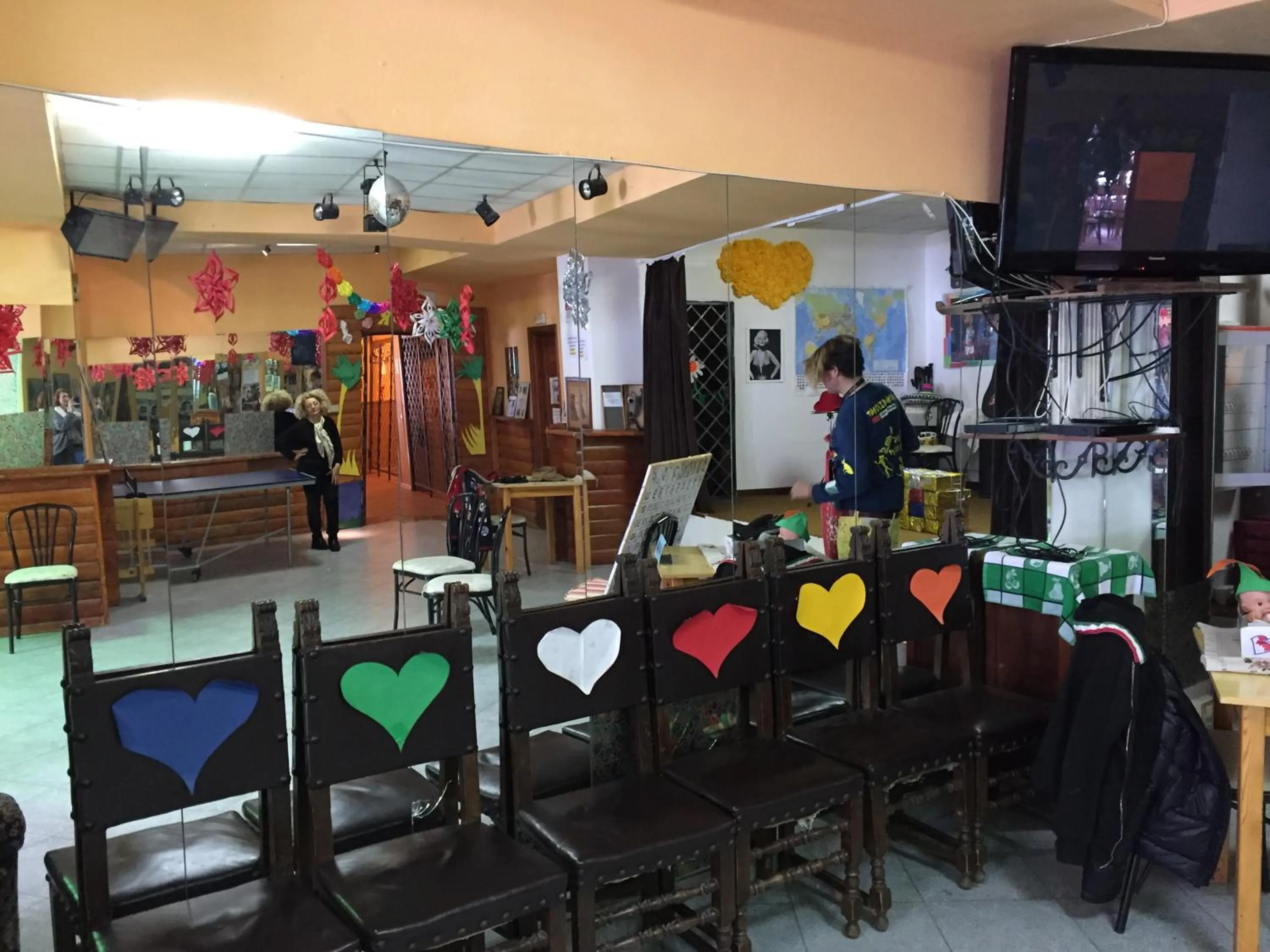 Evening entertainment in Hotel Campo Felice