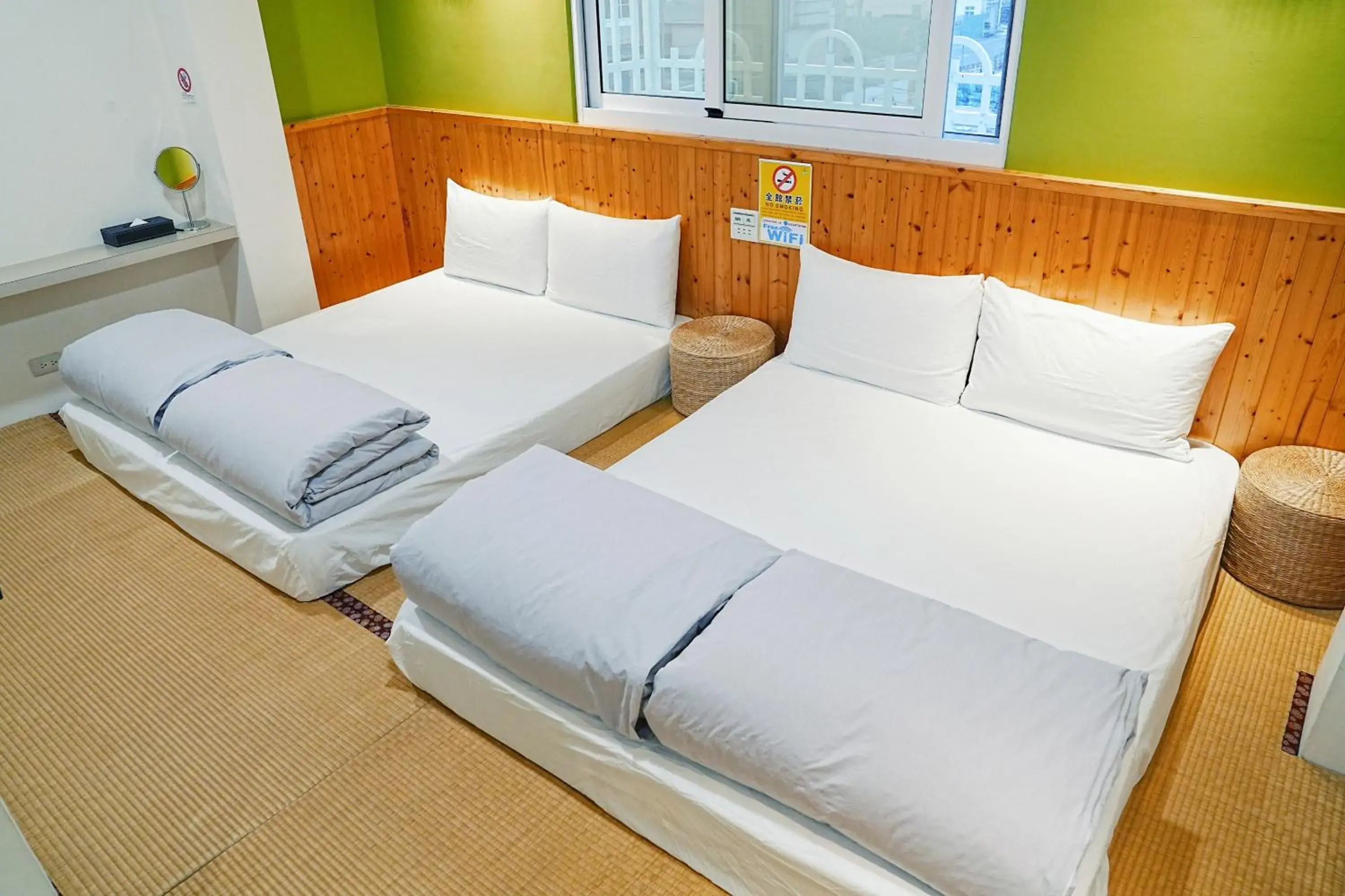 Japanese-Style Quadruple Room in The Wind BnB Ⅱ Japanese-Style Quadruple Room in The Wind BnB Ⅱ
