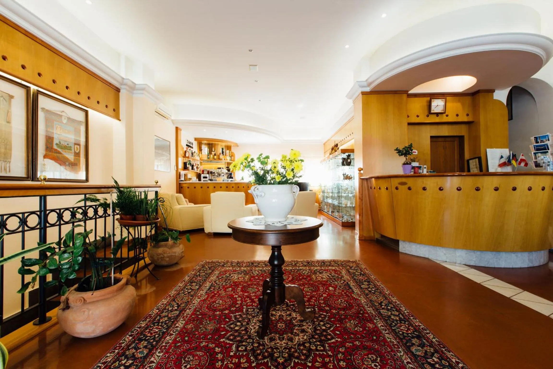 Patio in Hotel Cala Di Forno