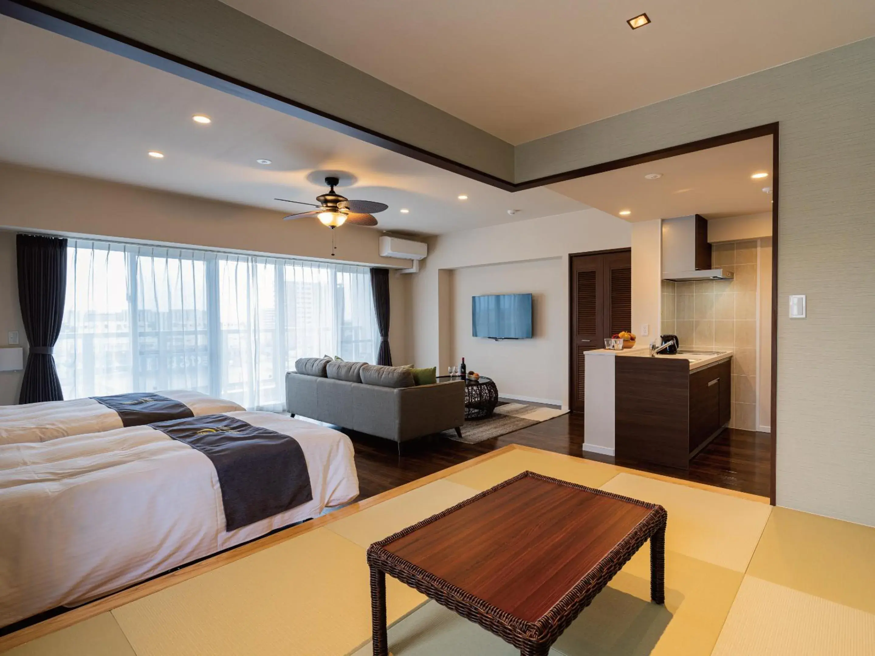 Premium Suite Condo - single occupancy in Aqua Palace Chatan by Coldio Premium Premium Suite Condo - single occupancy in Aqua Palace Chatan by Coldio Premium