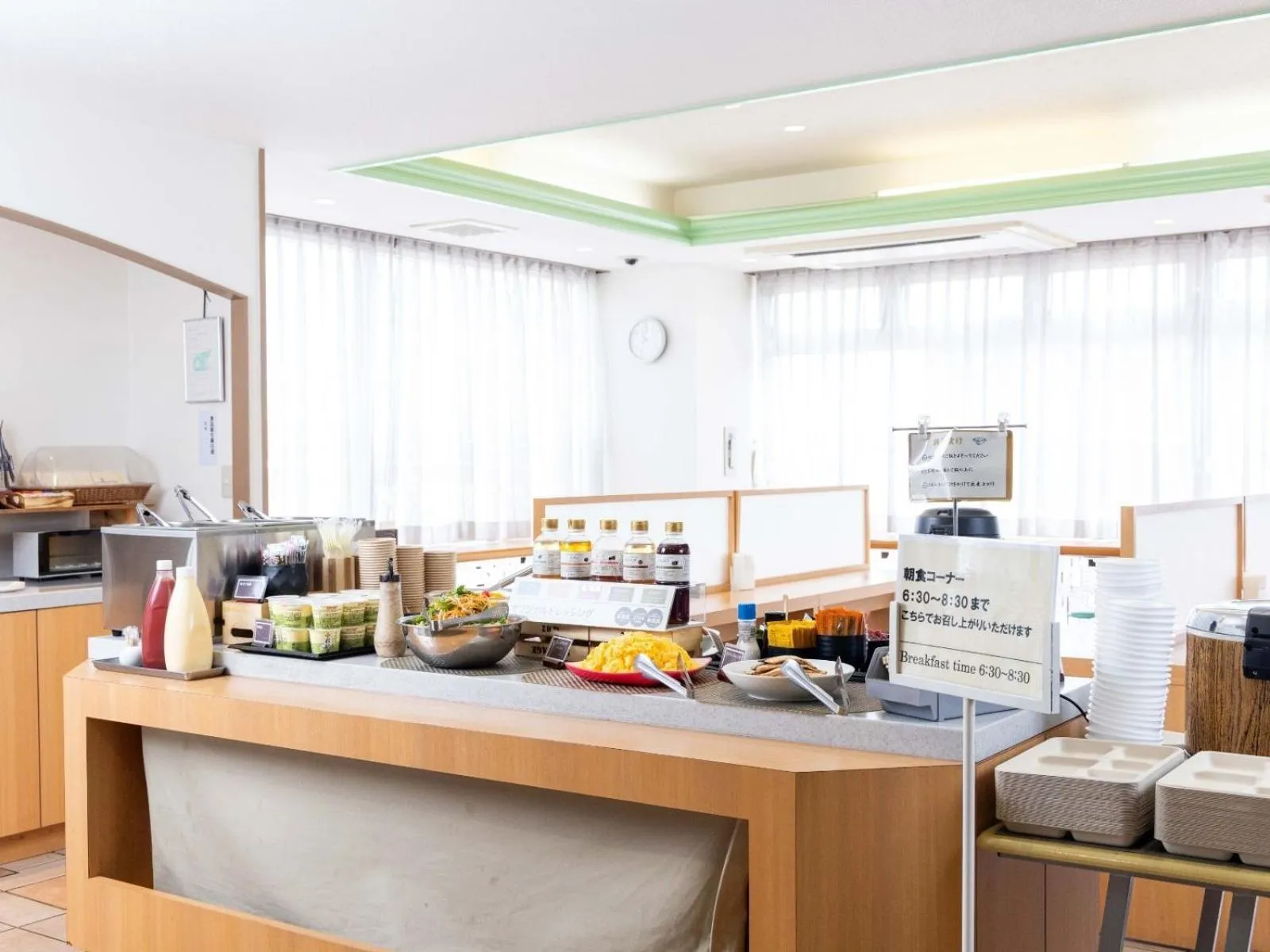 Meals in Super Hotel Matsusaka